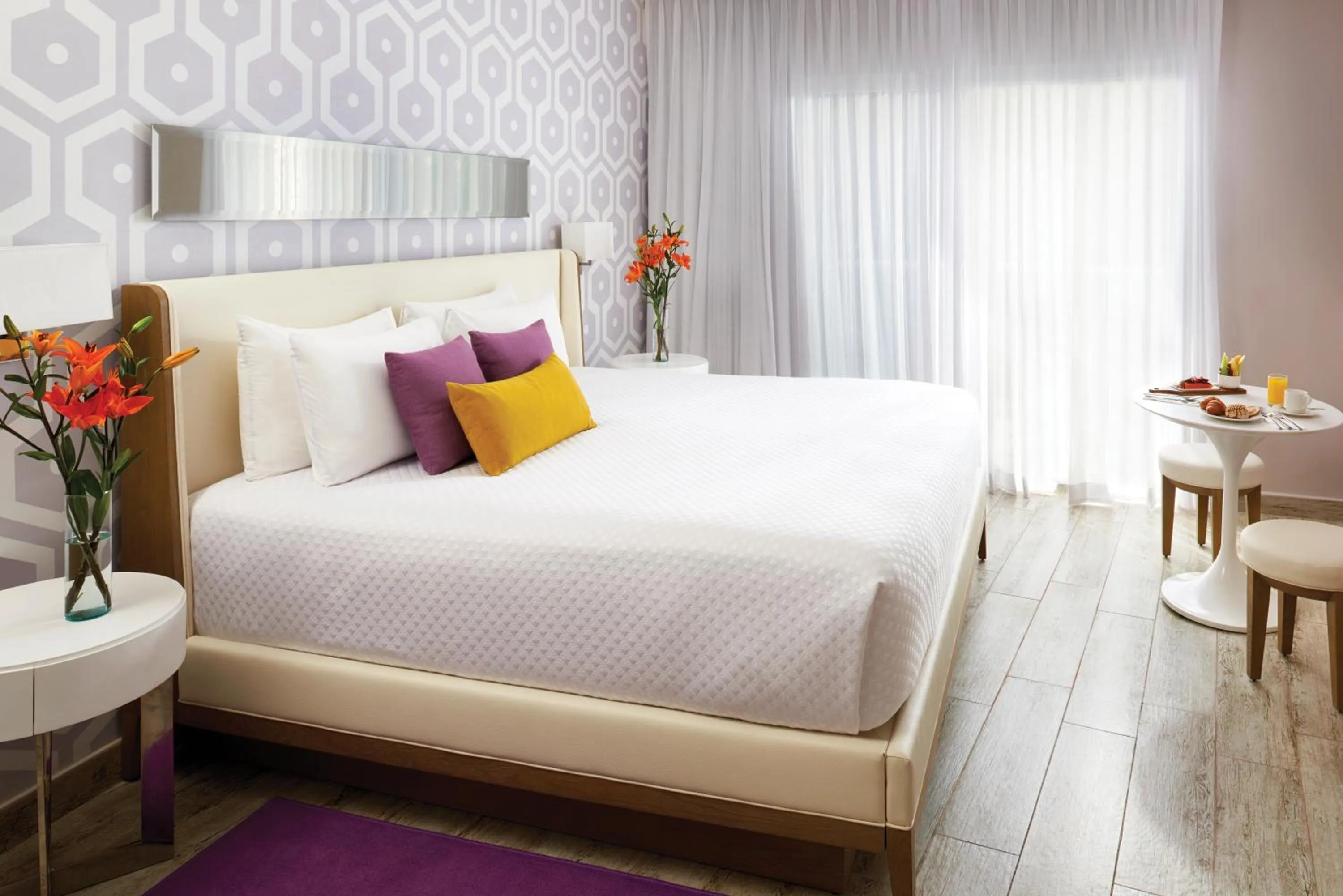 Bed in The Fives Beach Hotel & Residences - All Senses Inclusive