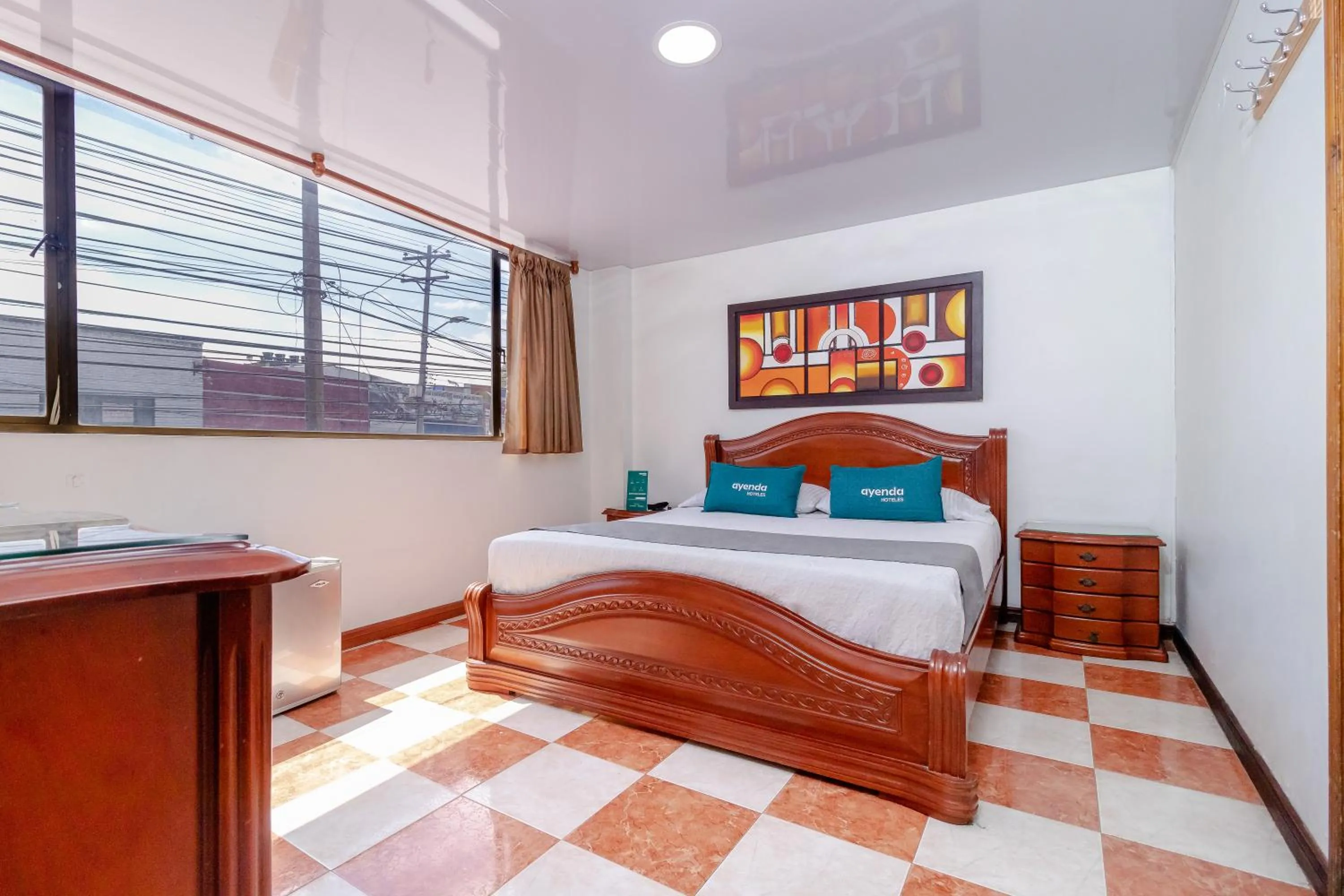 Bed in Ayenda Hotel Las Palmas