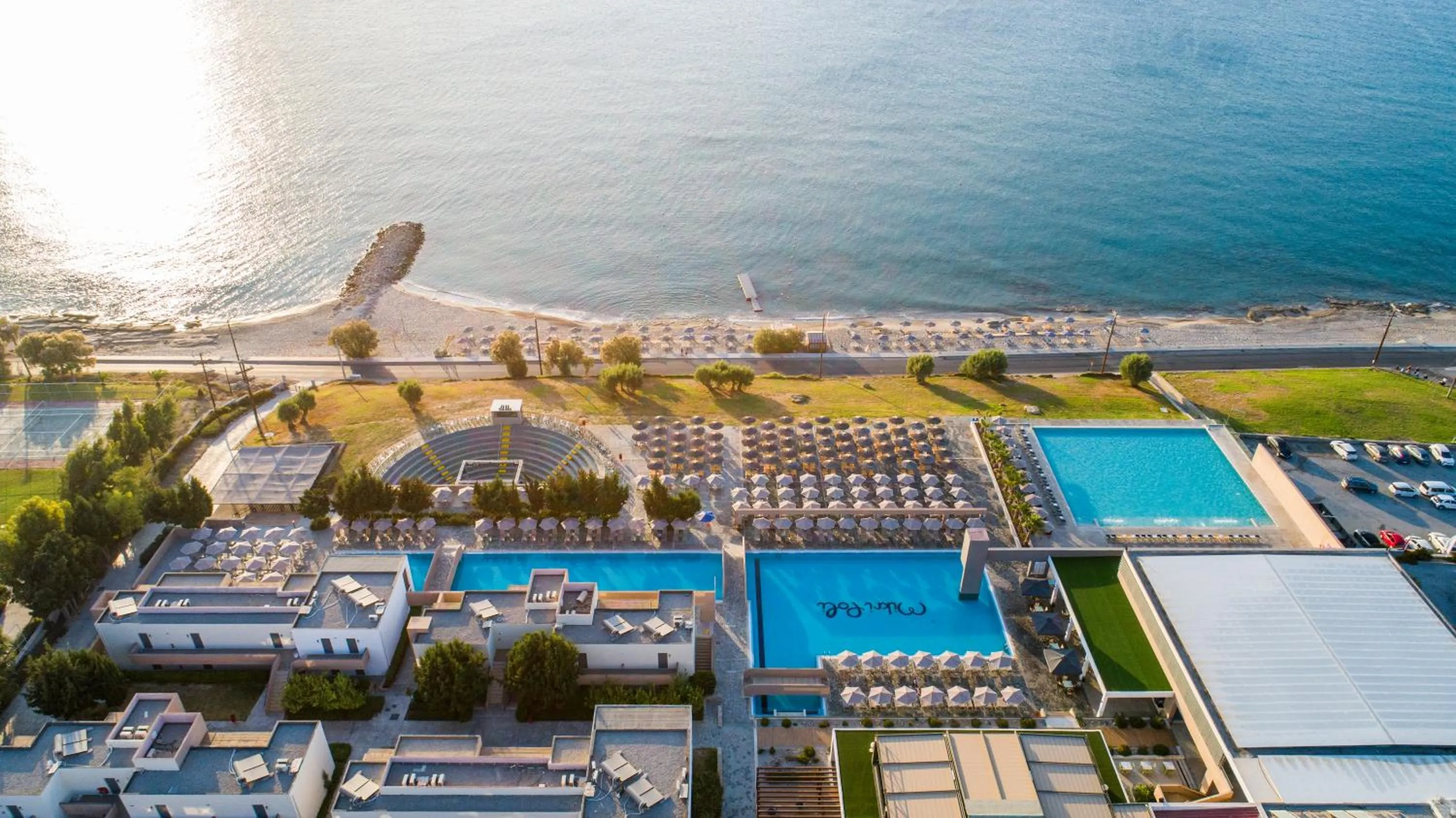 Bird's eye view in Atlantica Mikri Poli Kos