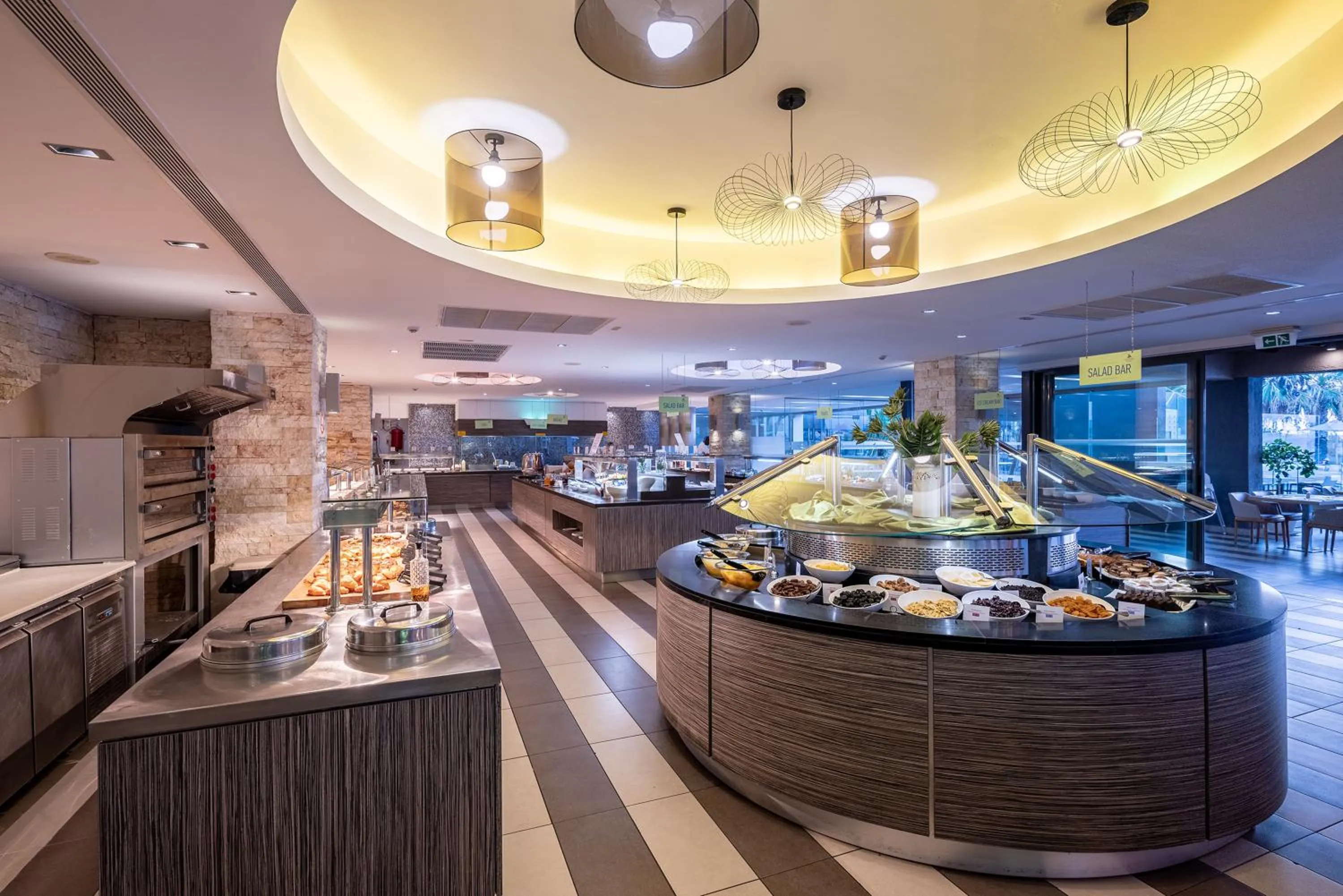 Buffet breakfast in Atlantica Mikri Poli Kos