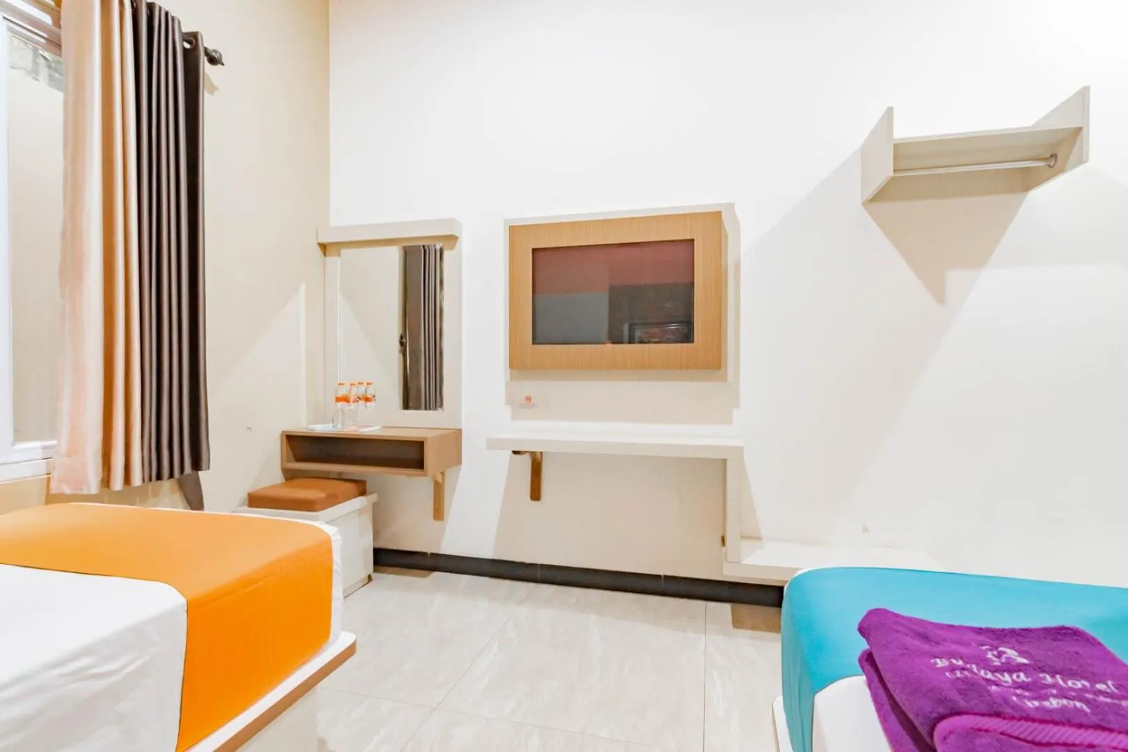 Bedroom, Bed in Sans Hotel Budaya Cirebon