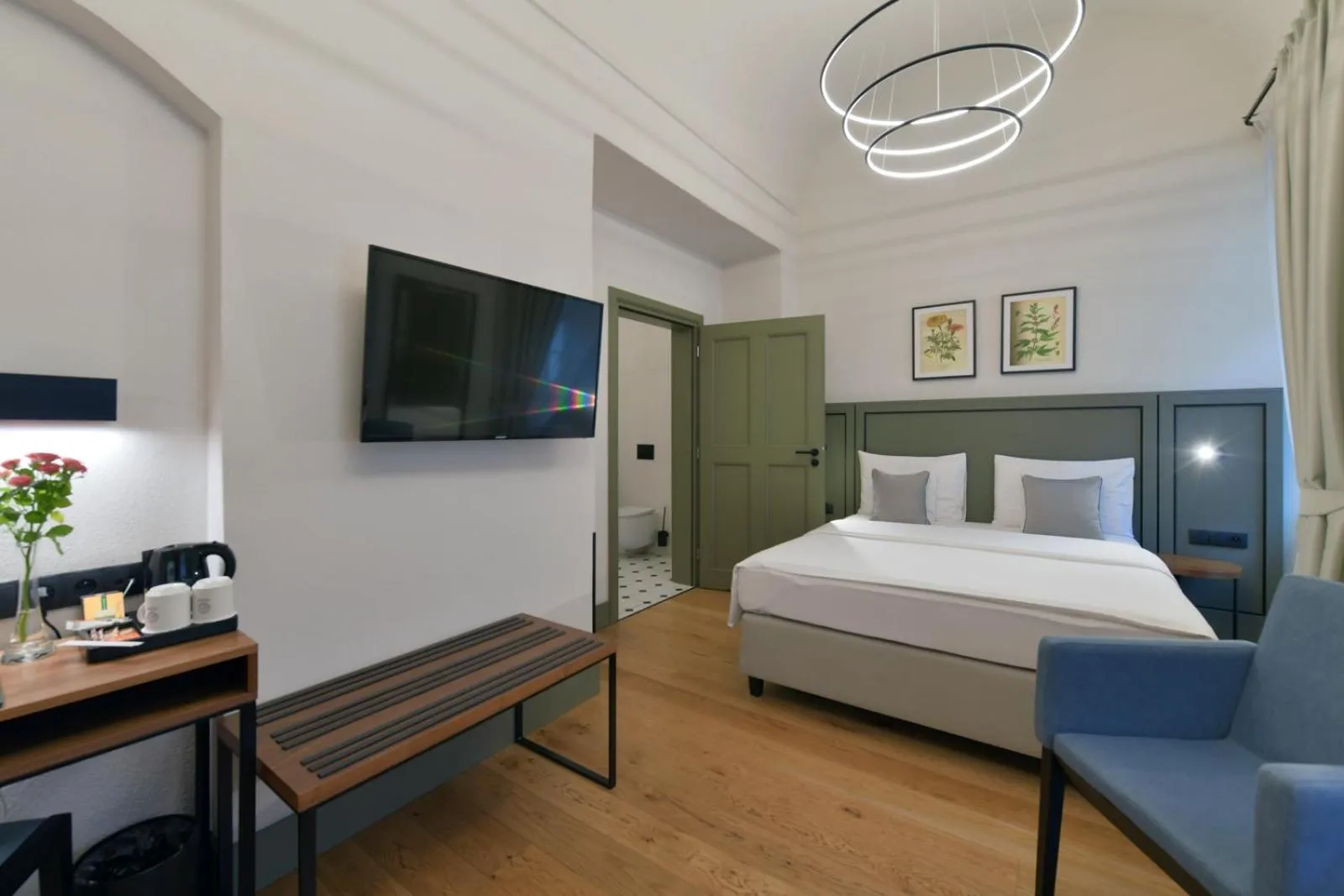 Bed in Herbal Hotel Wrocław