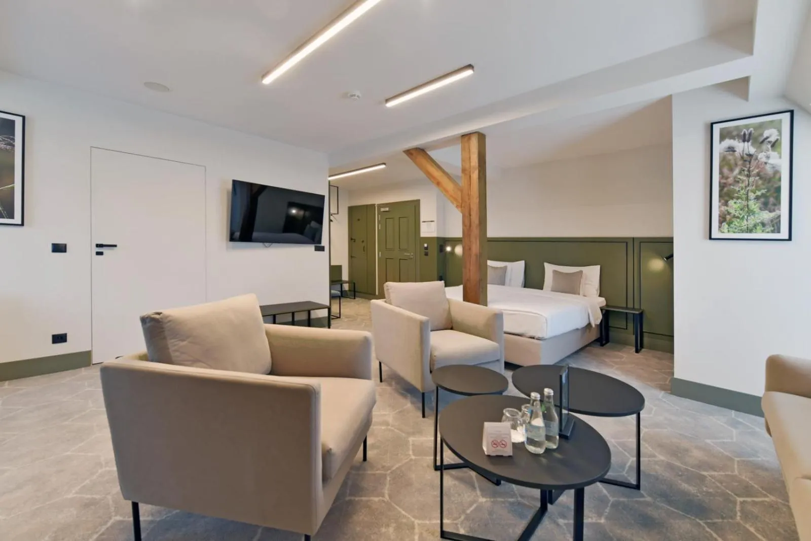 Bed in Herbal Hotel Wrocław