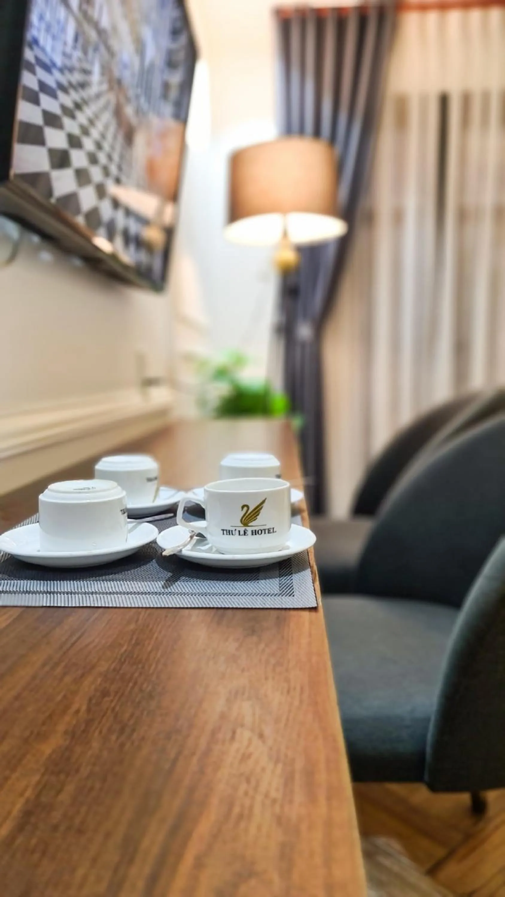 Seating area in THƯ LÊ Hotel