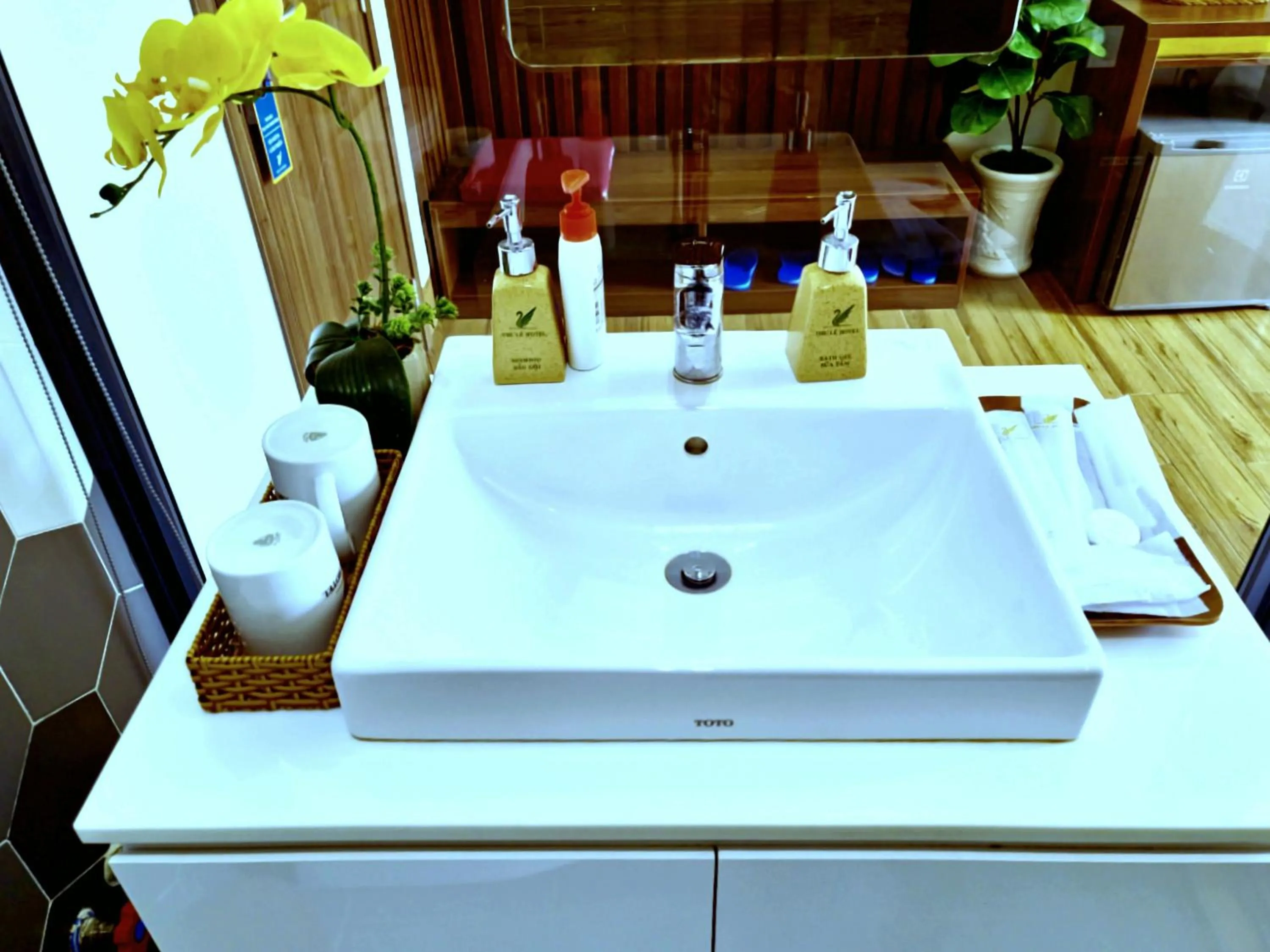 Shower in THƯ LÊ Hotel