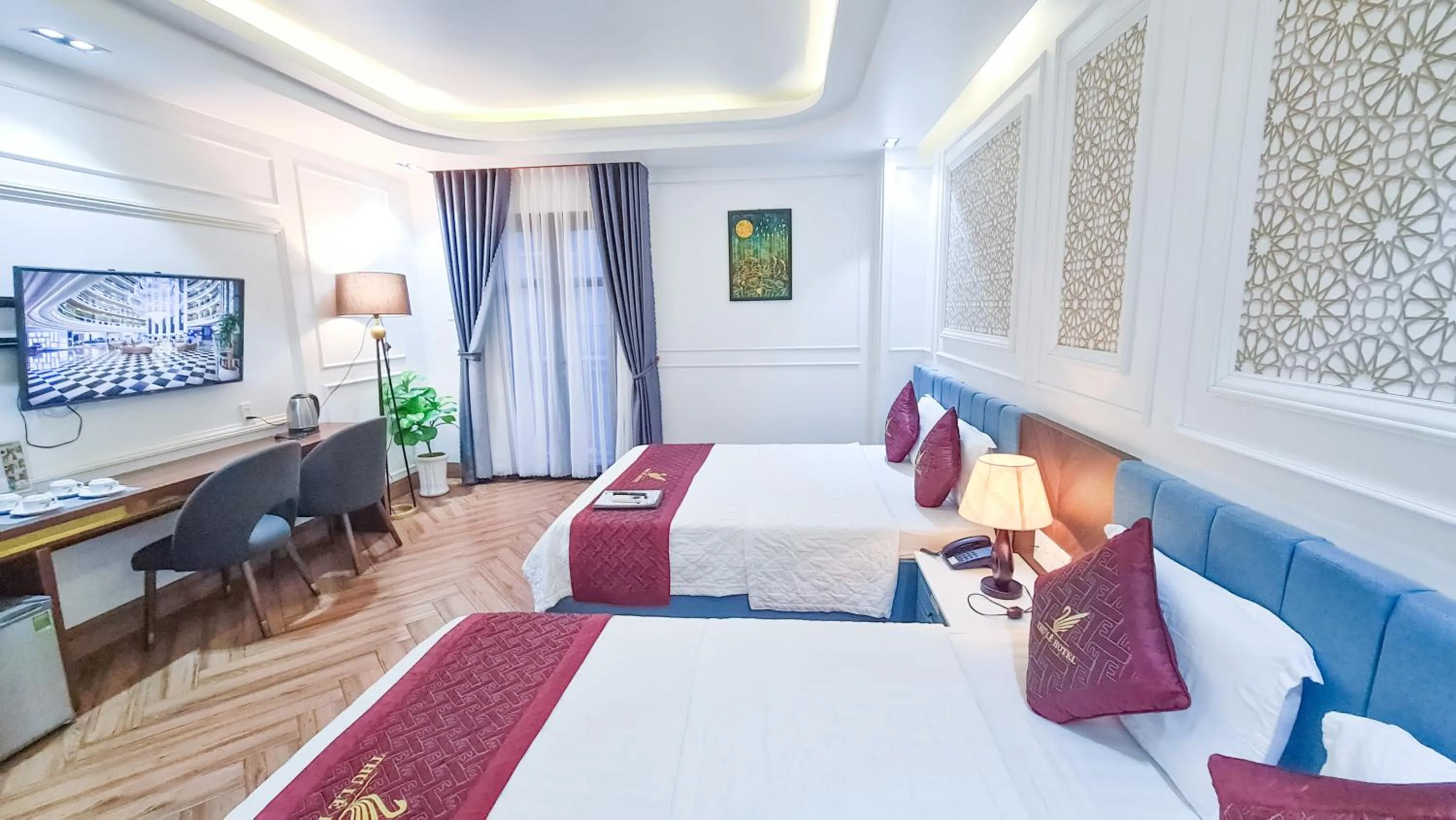 Photo of the whole room, Bed in THƯ LÊ Hotel