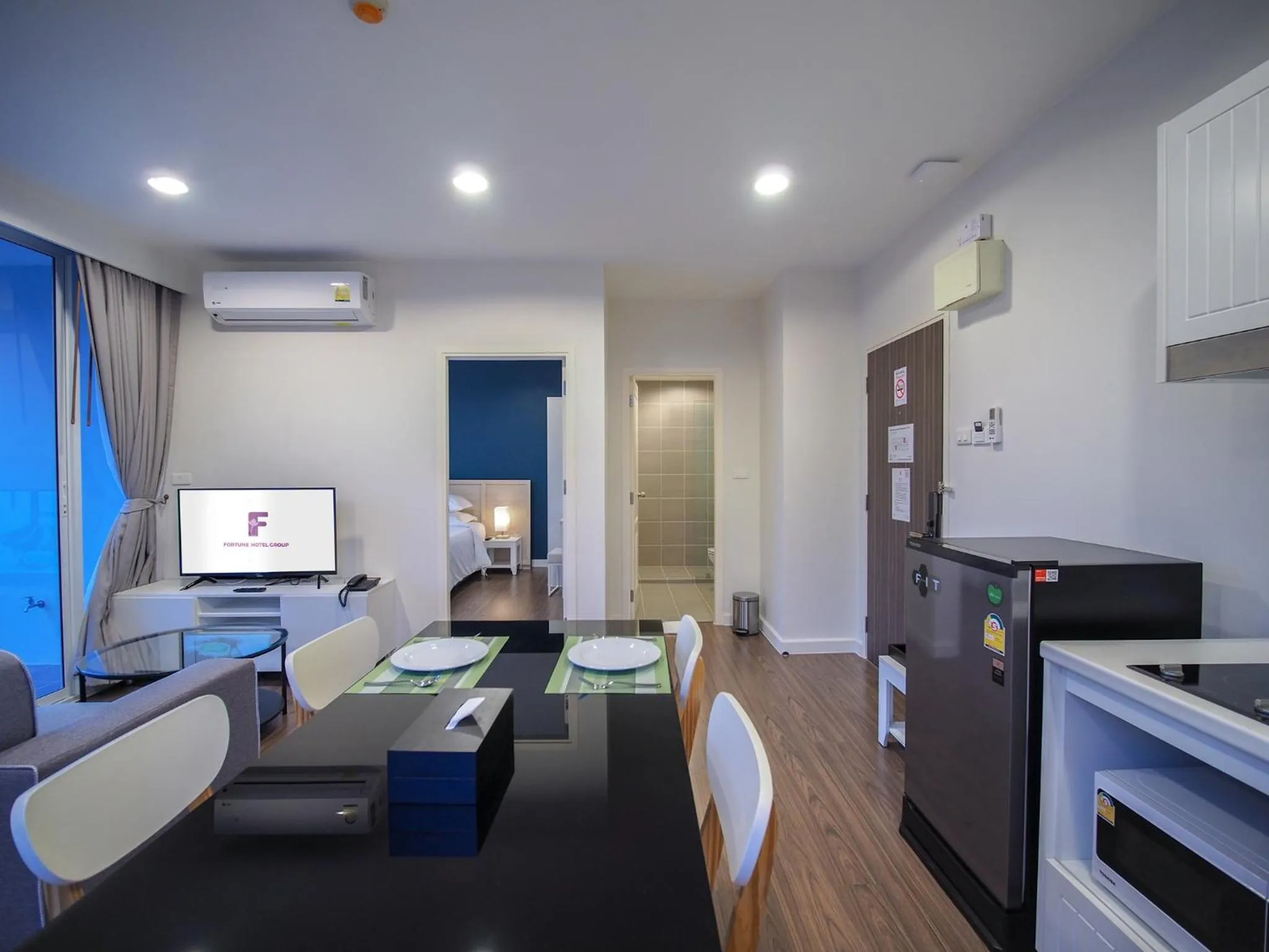 Living room in Fortune Courtyard Khao Yai Hotel Official