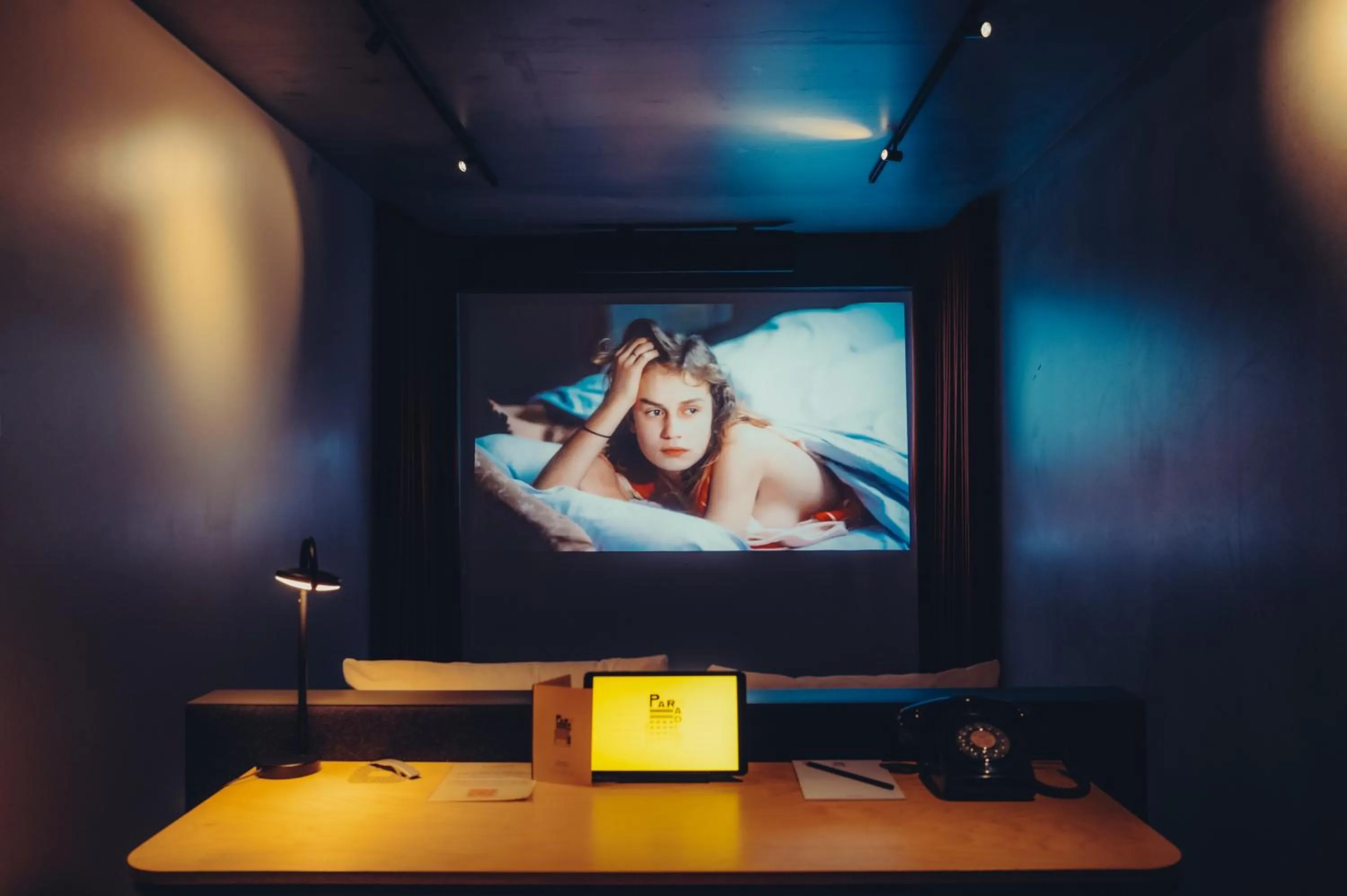 Seating area in Hotel Paradiso