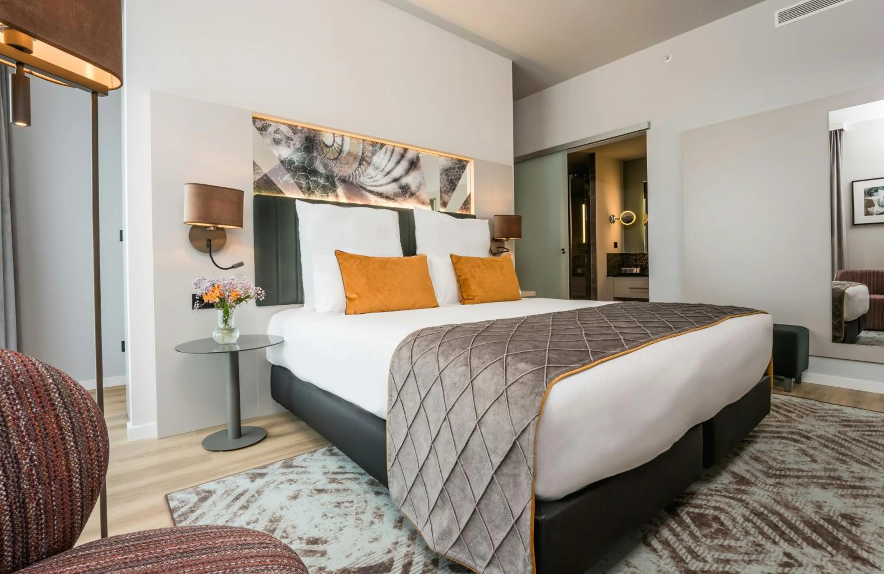 Photo of the whole room, Bed in Leonardo Royal Hotel Barcelona Fira