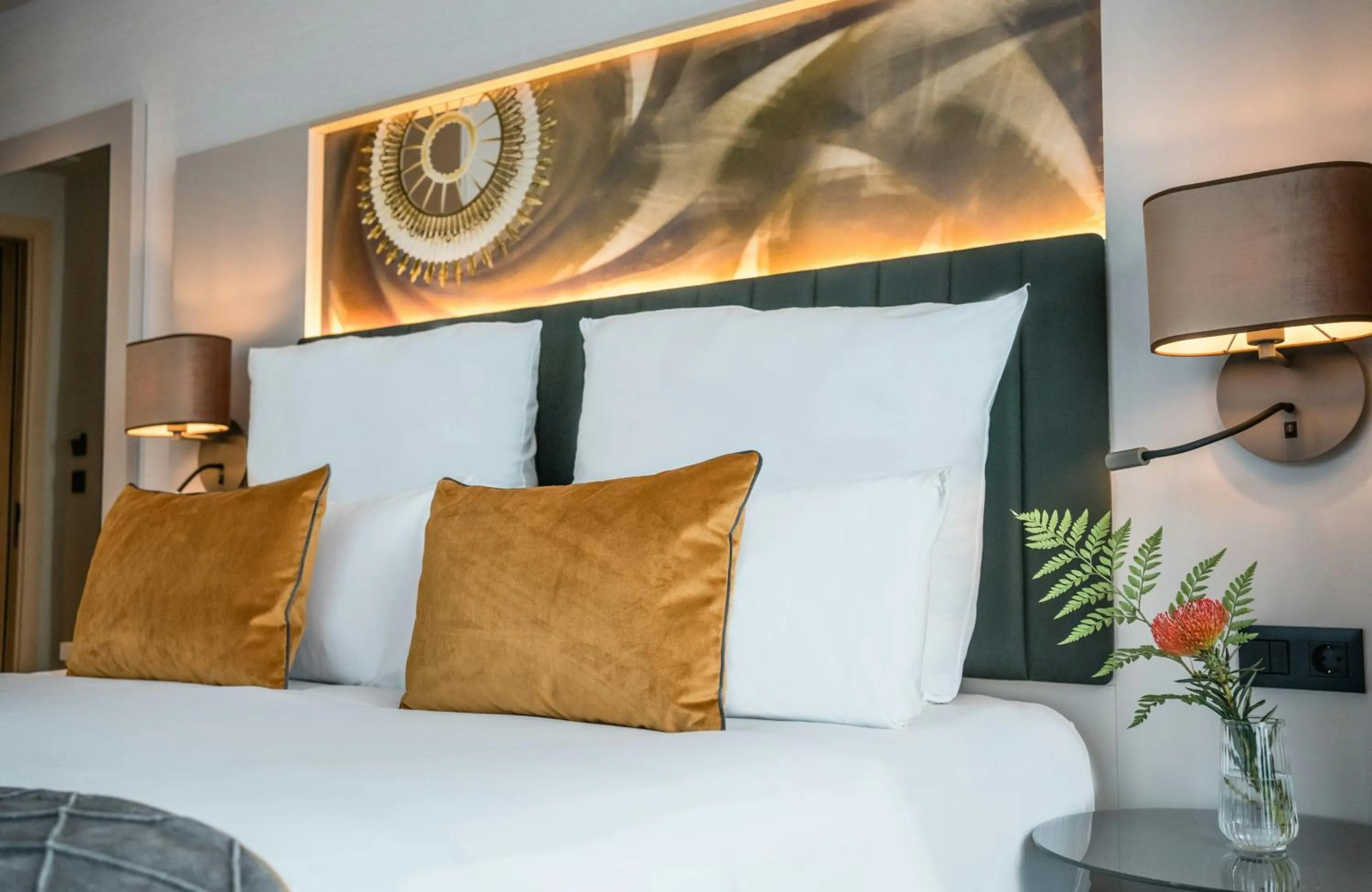 Photo of the whole room, Bed in Leonardo Royal Hotel Barcelona Fira