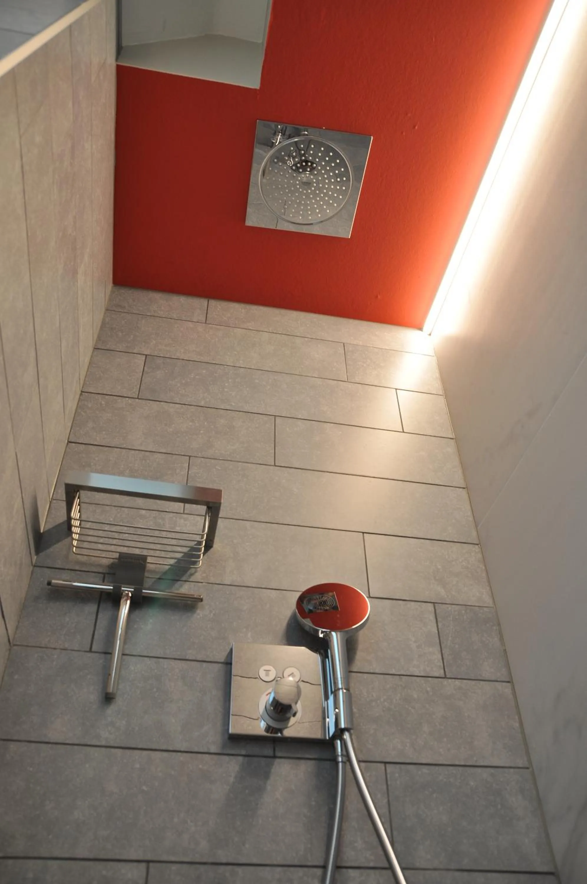 Shower in B&B Bella en Basiel