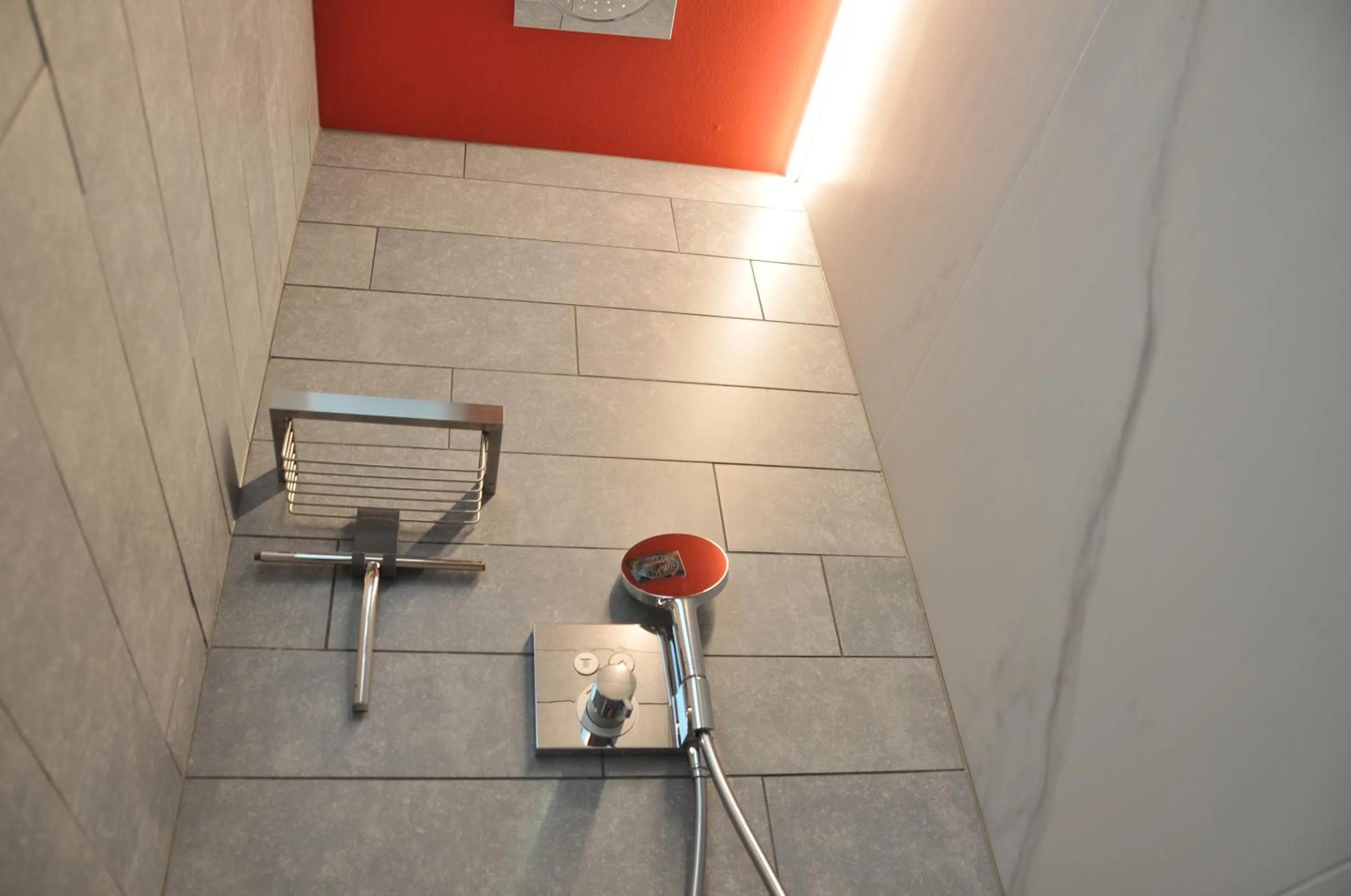 Shower in B&B Bella en Basiel