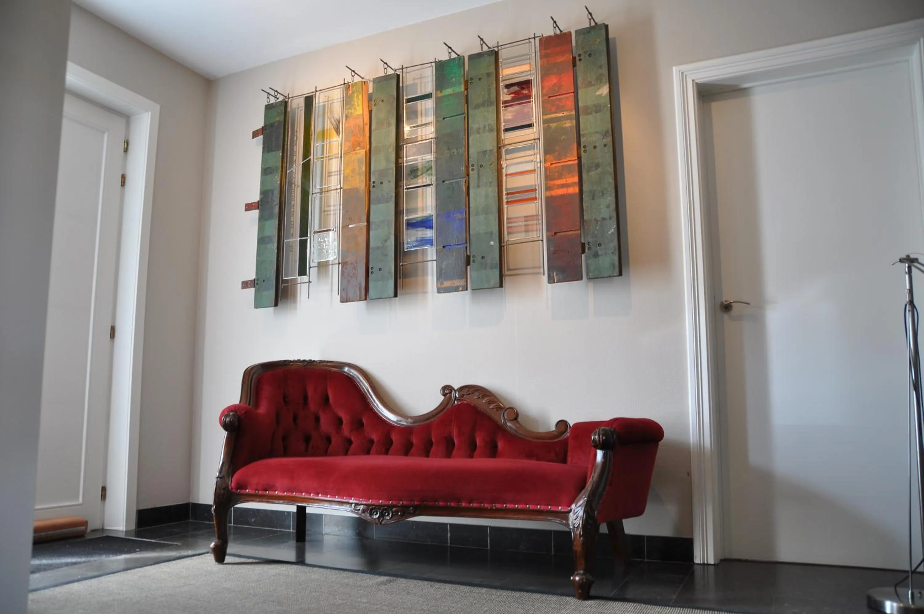 Decorative detail in B&B Bella en Basiel