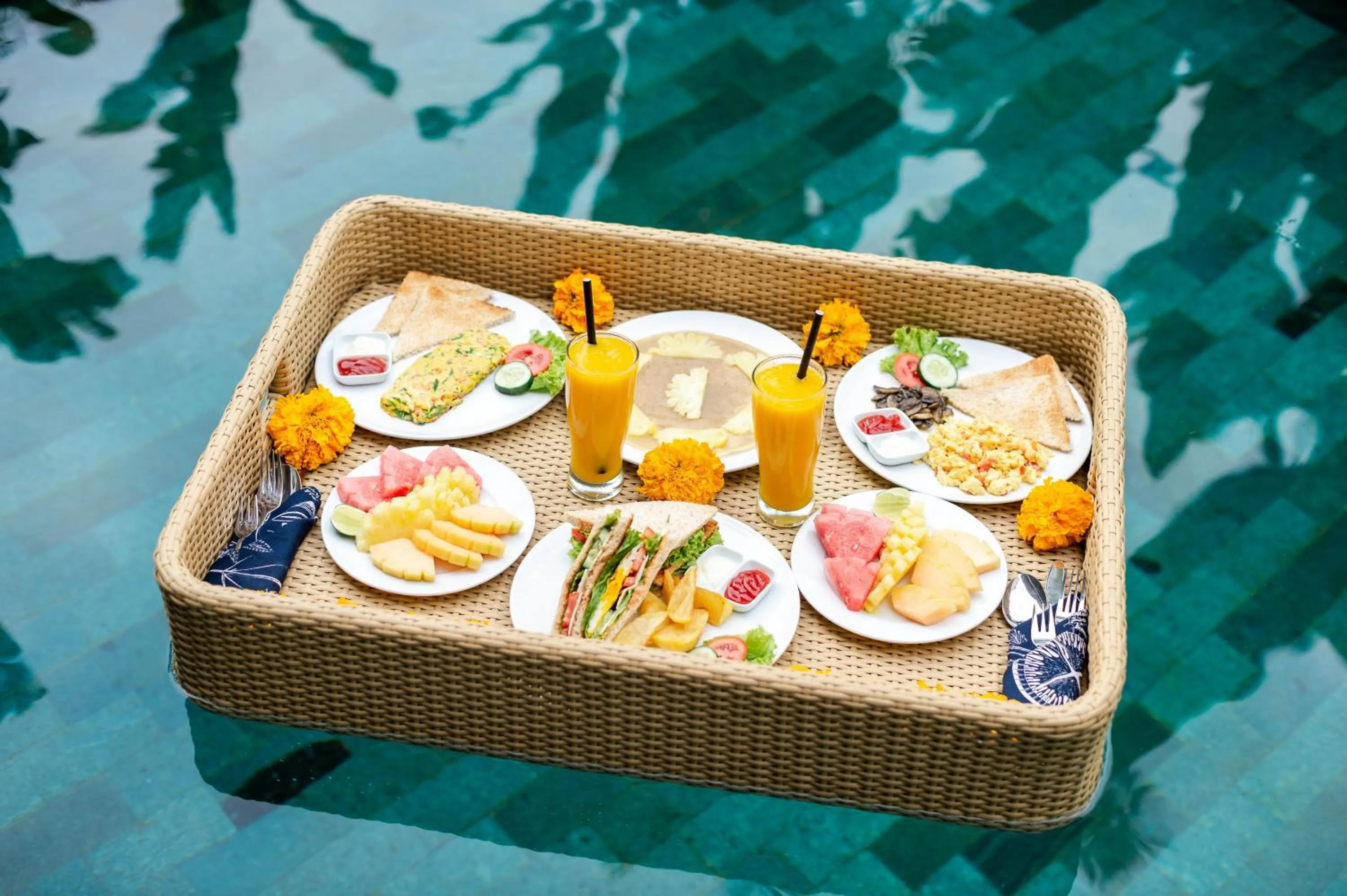 Breakfast in Villa Semujan Ubud