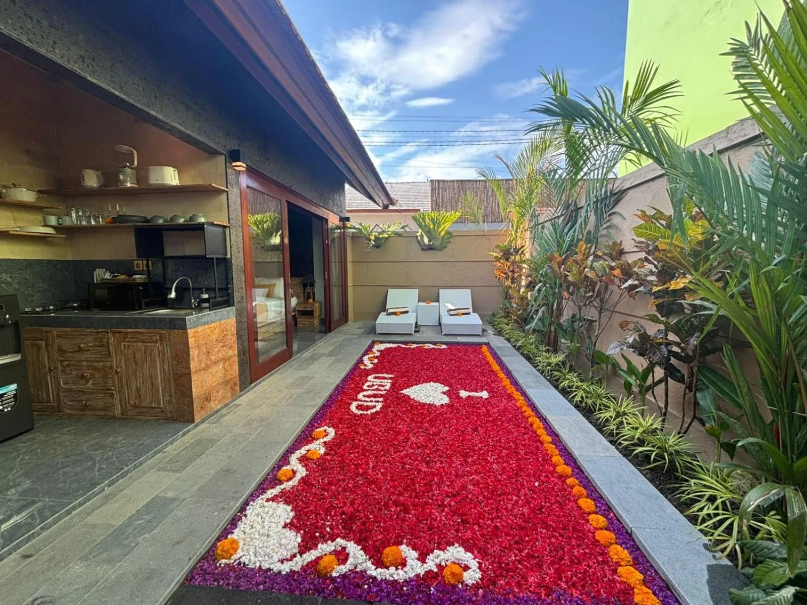 Garden in Villa Semujan Ubud