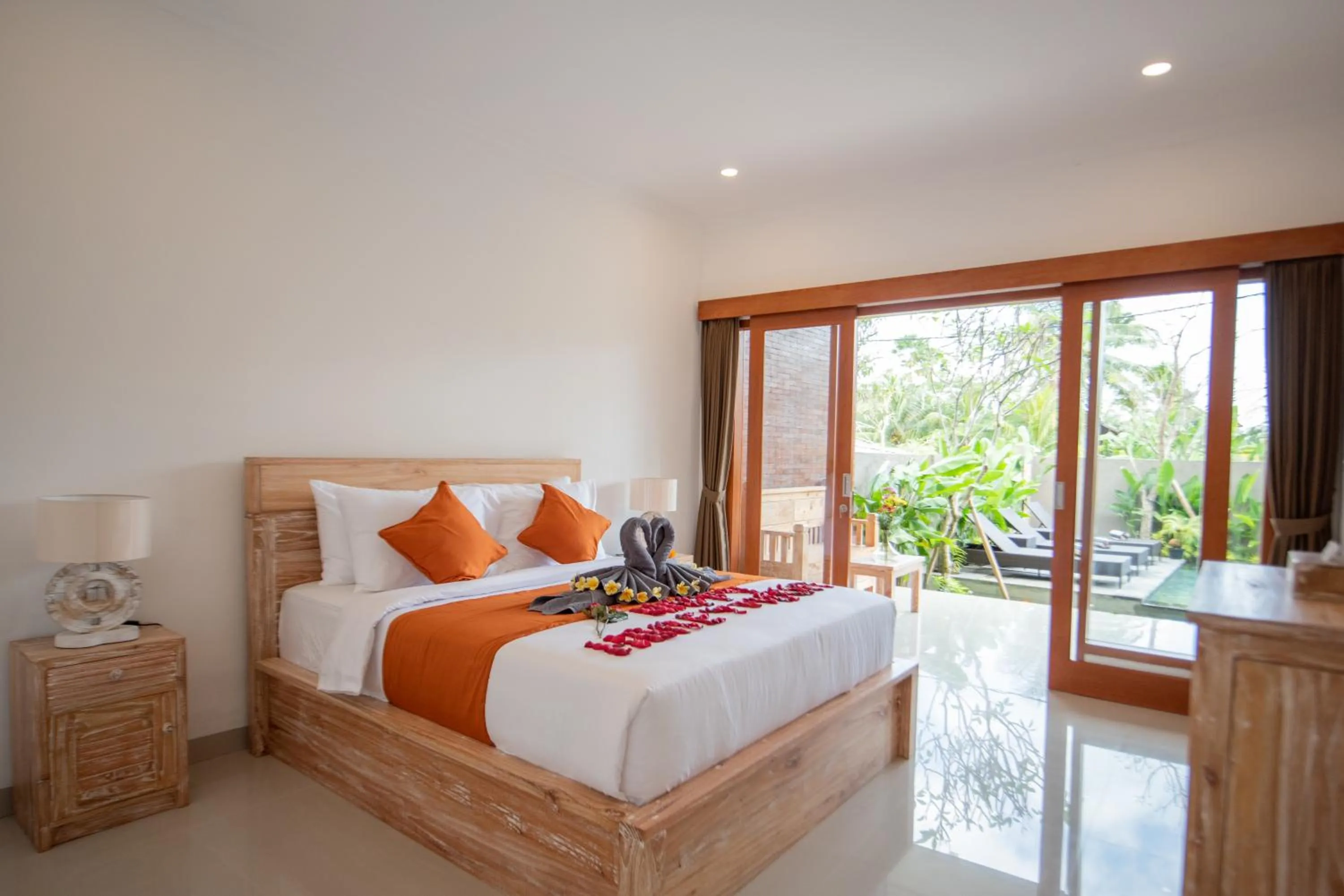 Property building, Bed in Villa Semujan Ubud