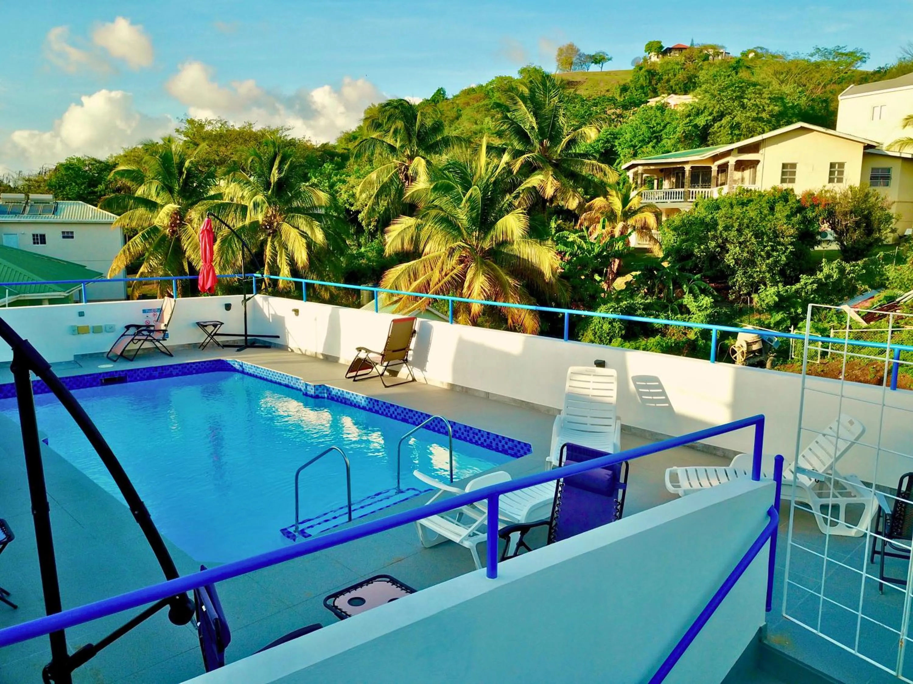 Swimming pool in Blue Star Apartments & Hotel
