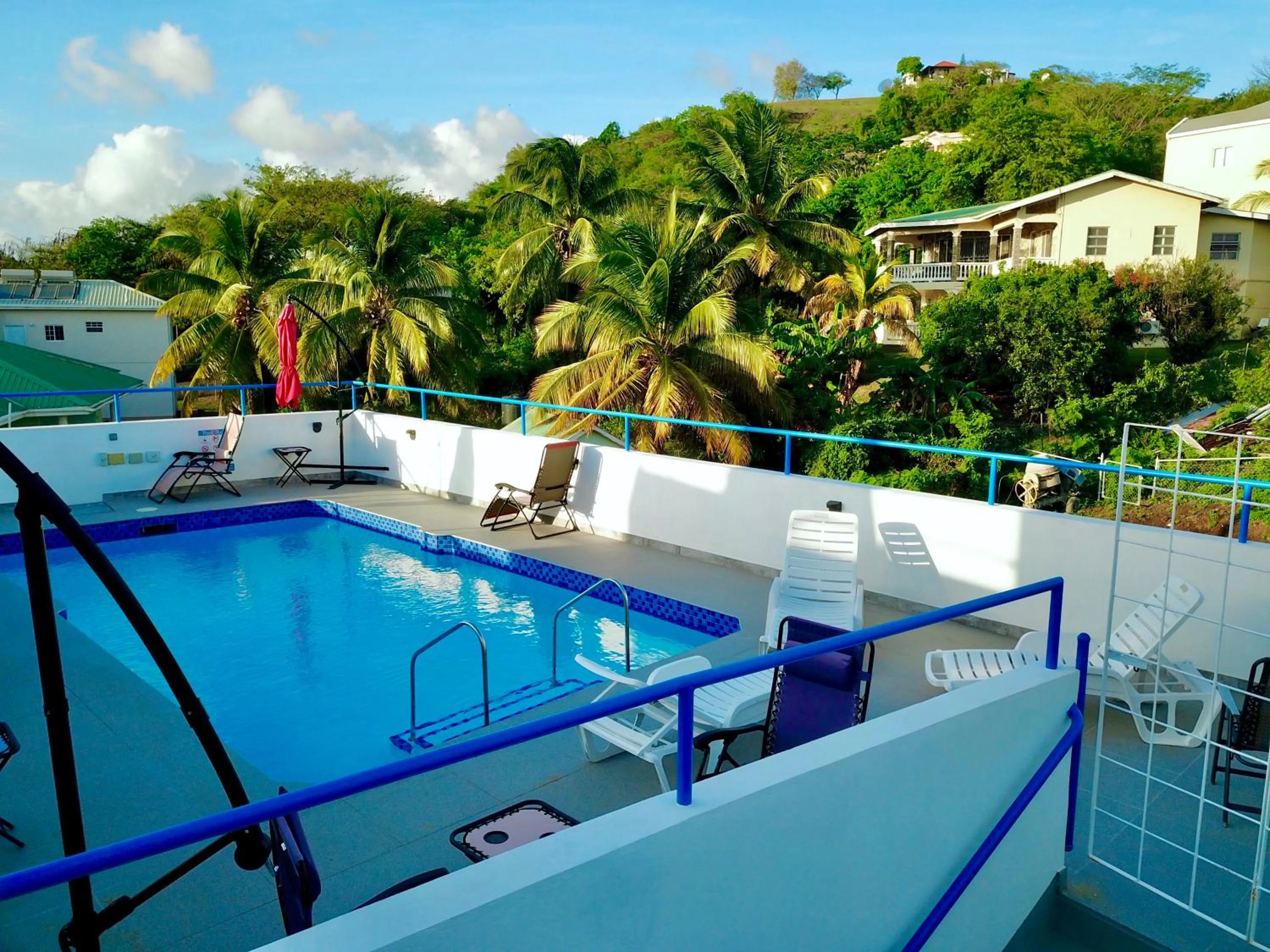 Swimming pool in Blue Star Apartments & Hotel