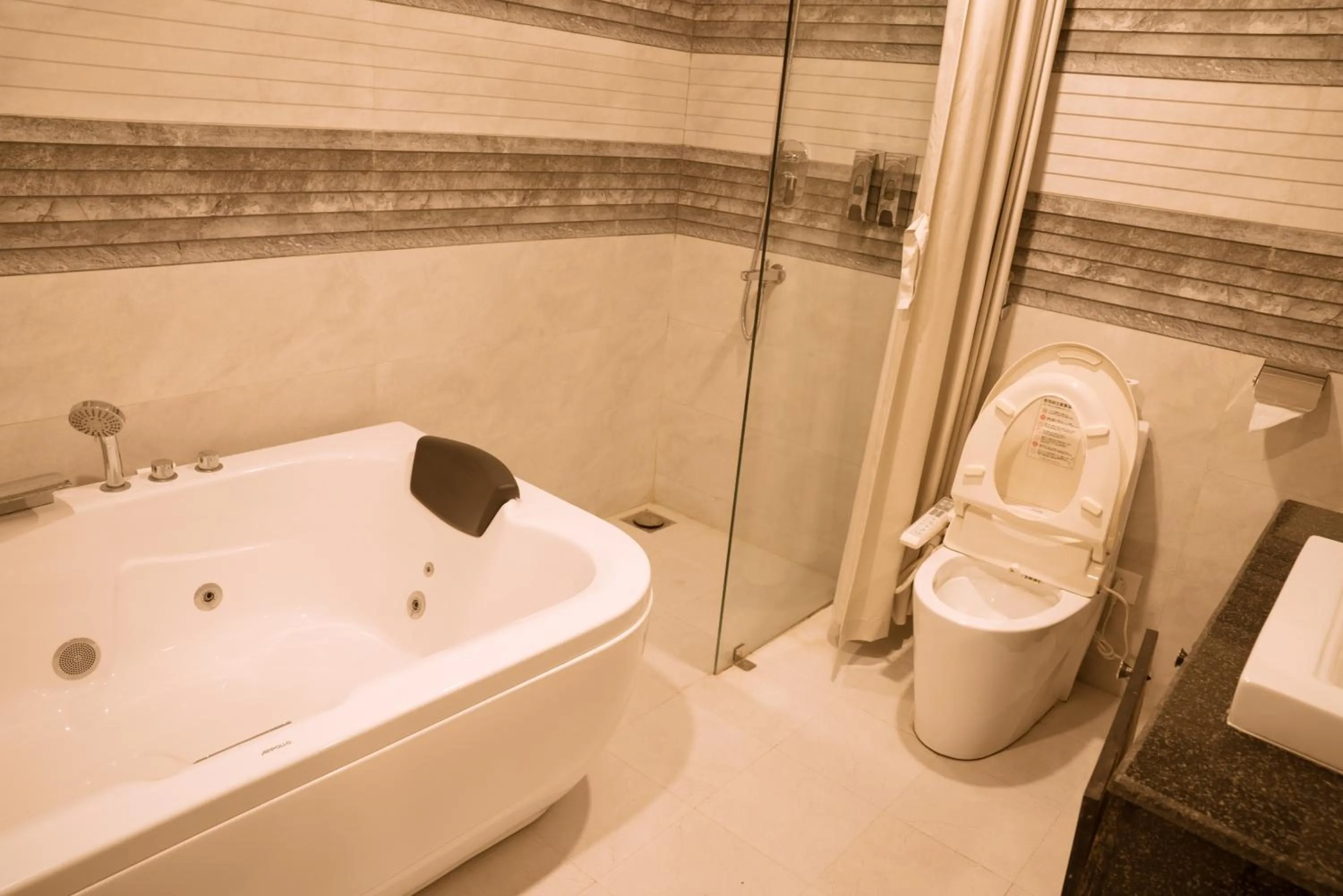 Bathroom in Hotel Shaara