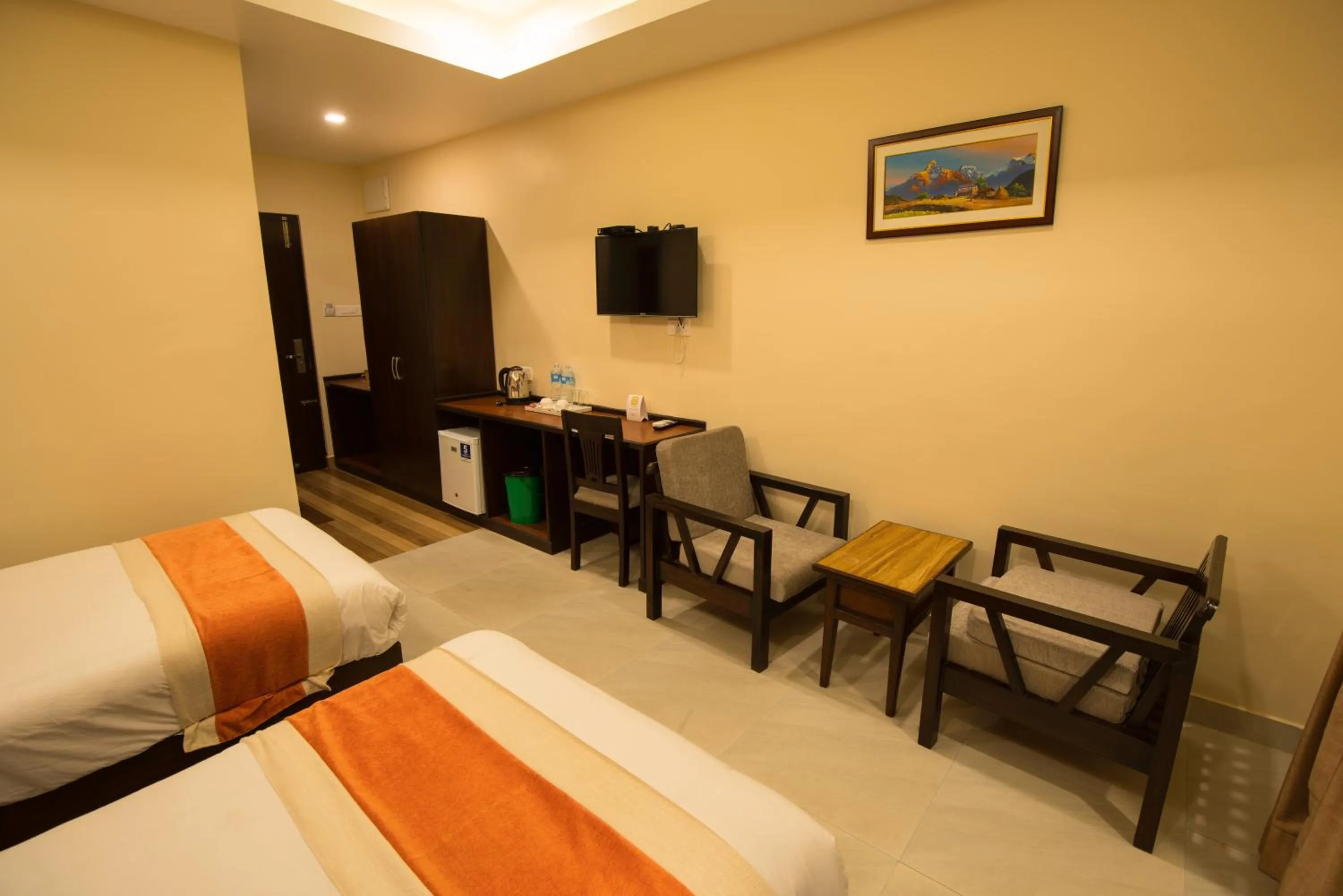 Seating area in Hotel Shaara