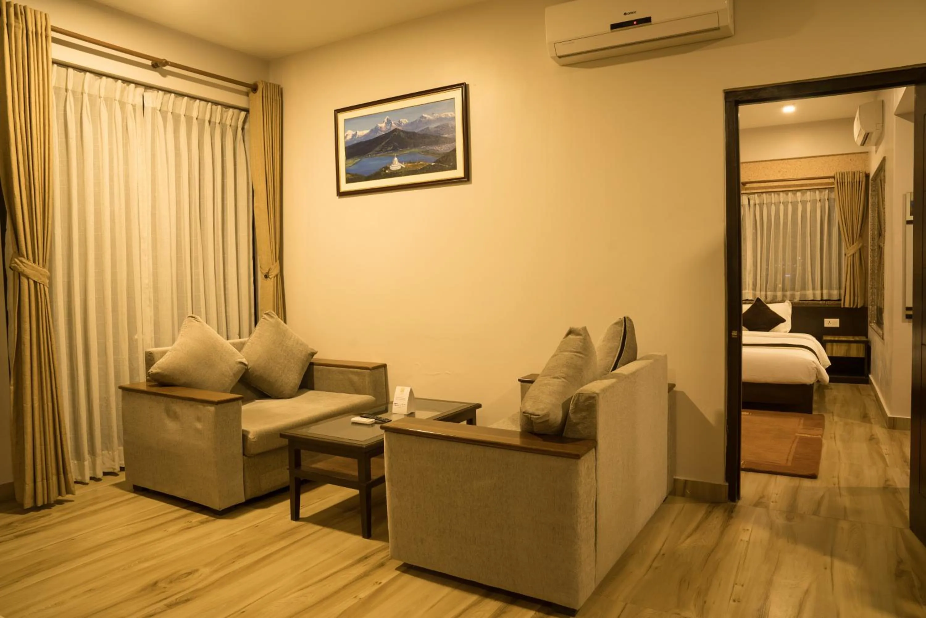 Seating area in Hotel Shaara