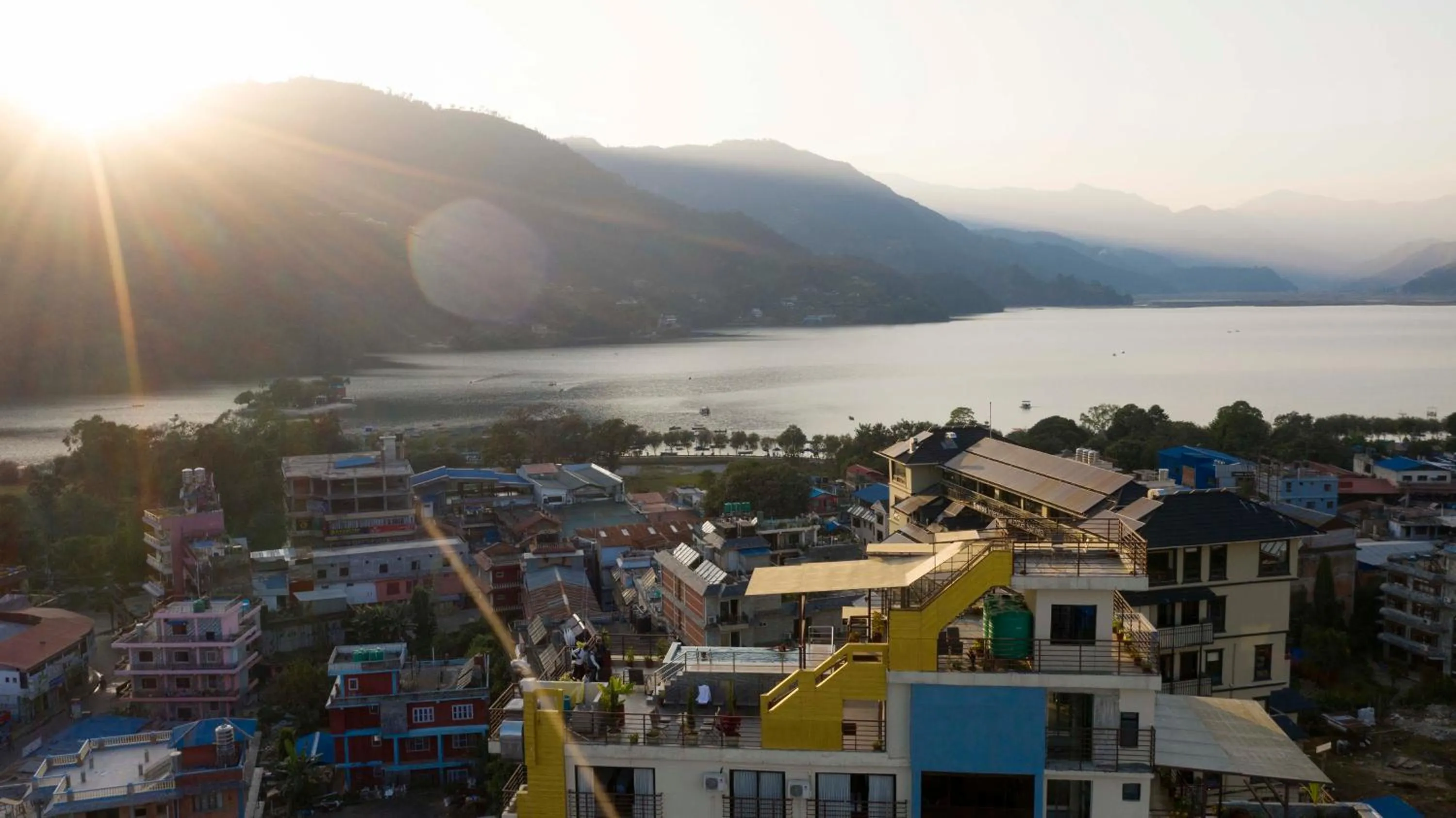 Lake view in Hotel Shaara