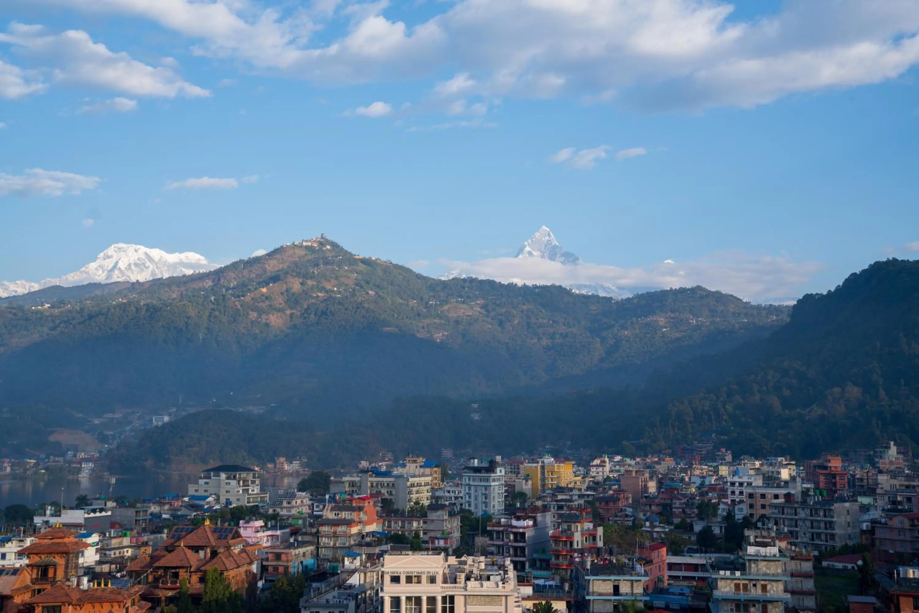 Mountain view in Hotel Shaara