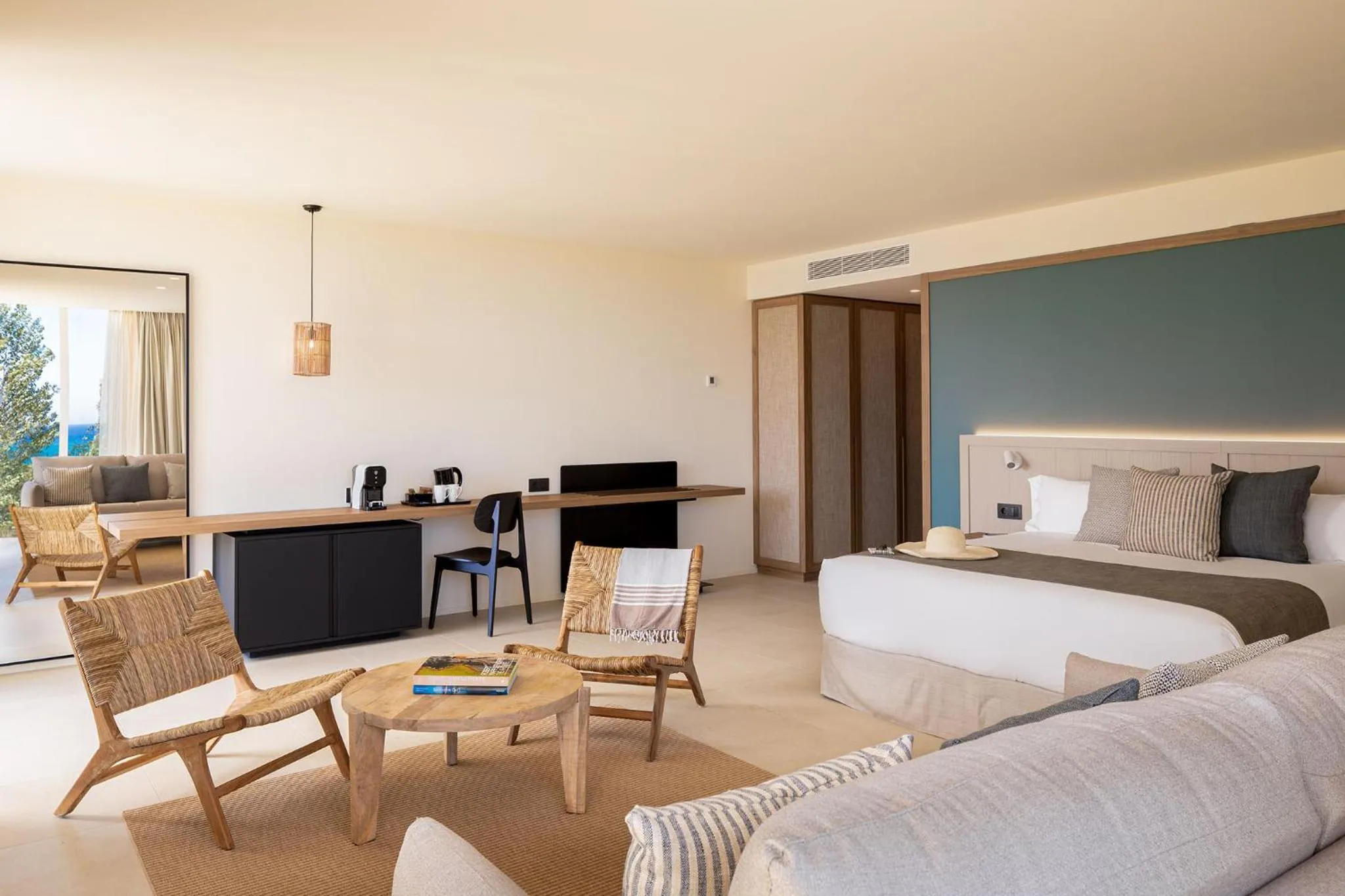 Photo of the whole room, Bed in Atzavara Hotel & Spa