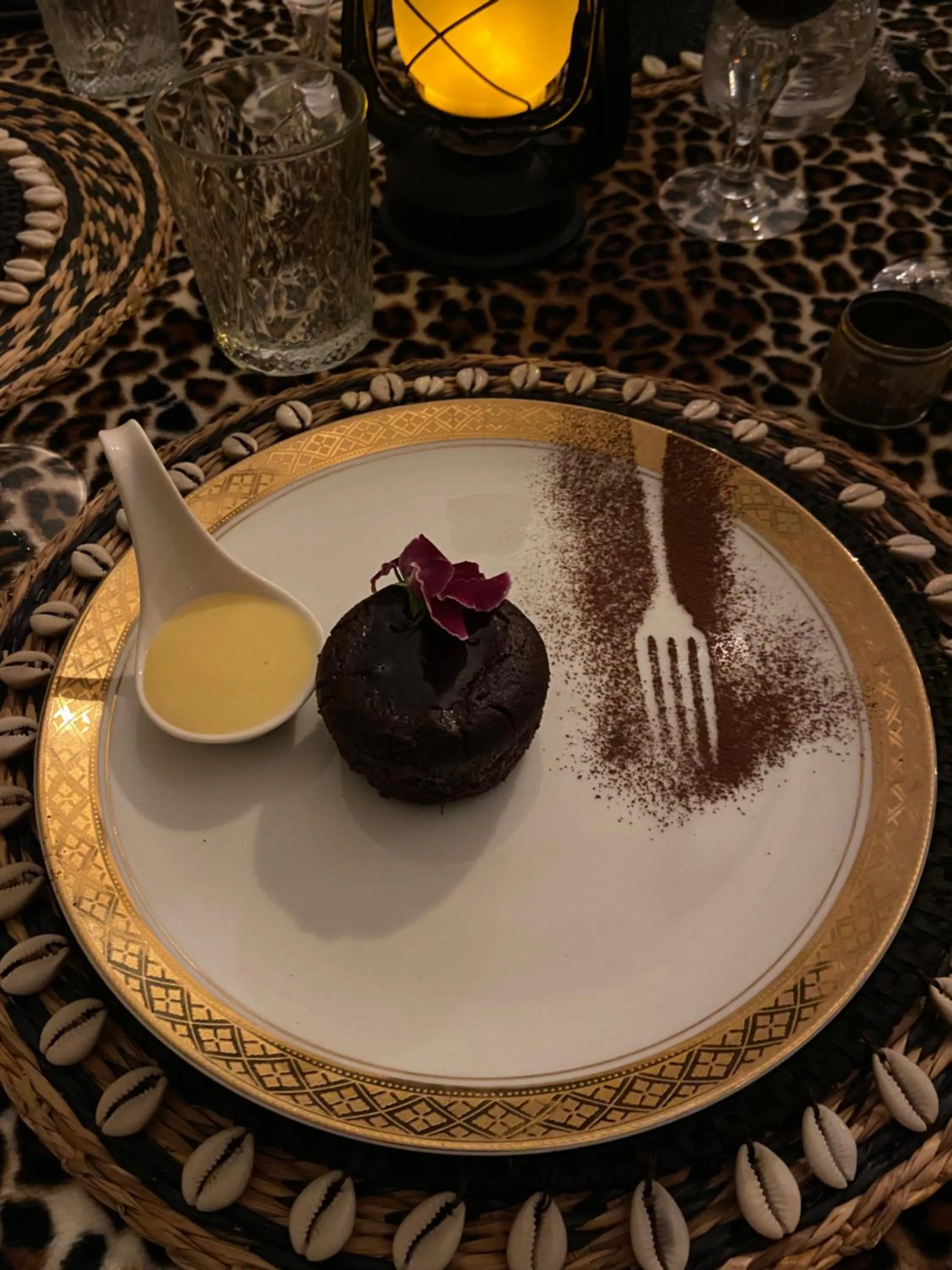 Dinner in Safari Moon Luxury Bush Lodge