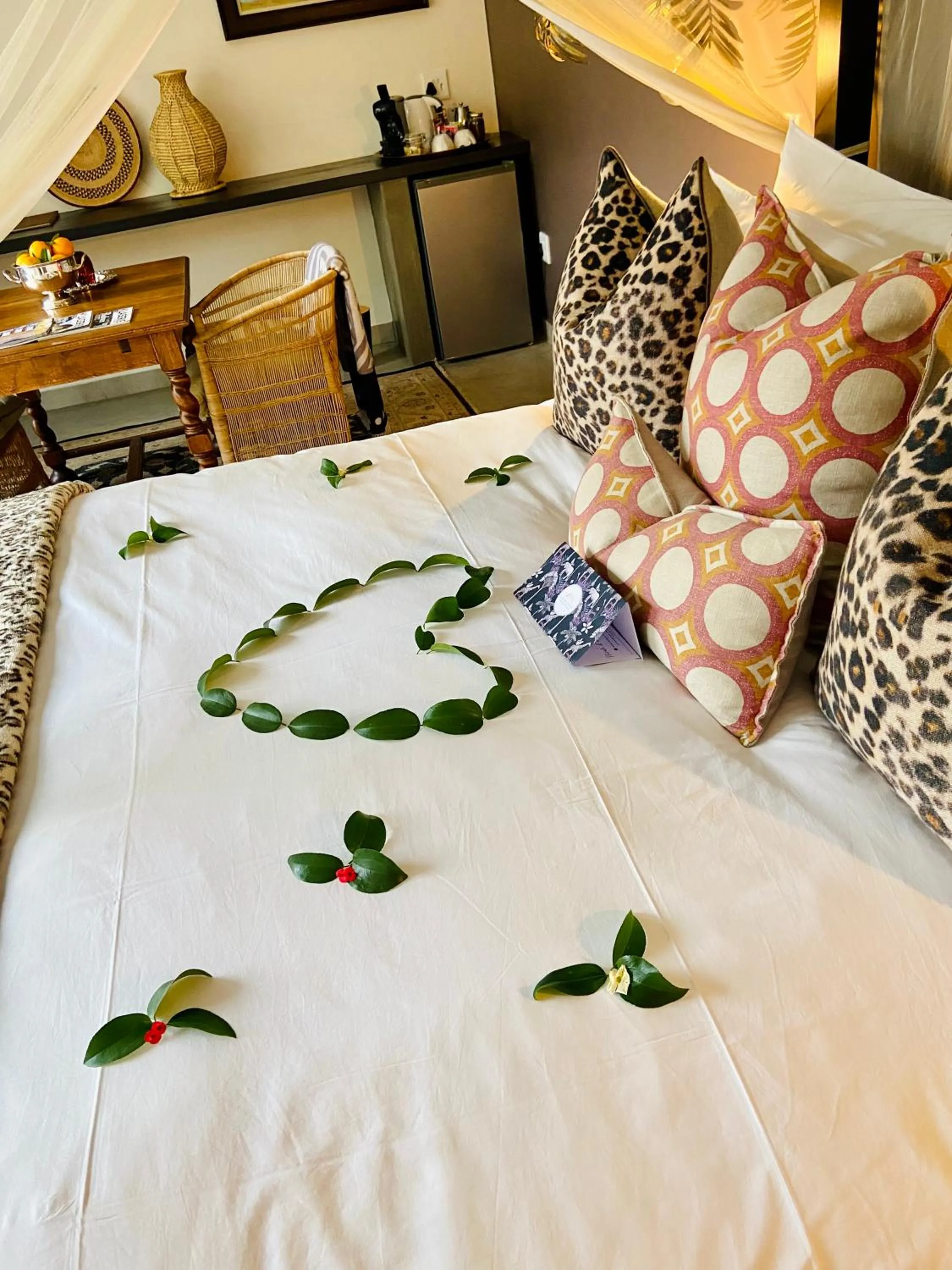 Bedroom, Bed in Safari Moon Luxury Bush Lodge