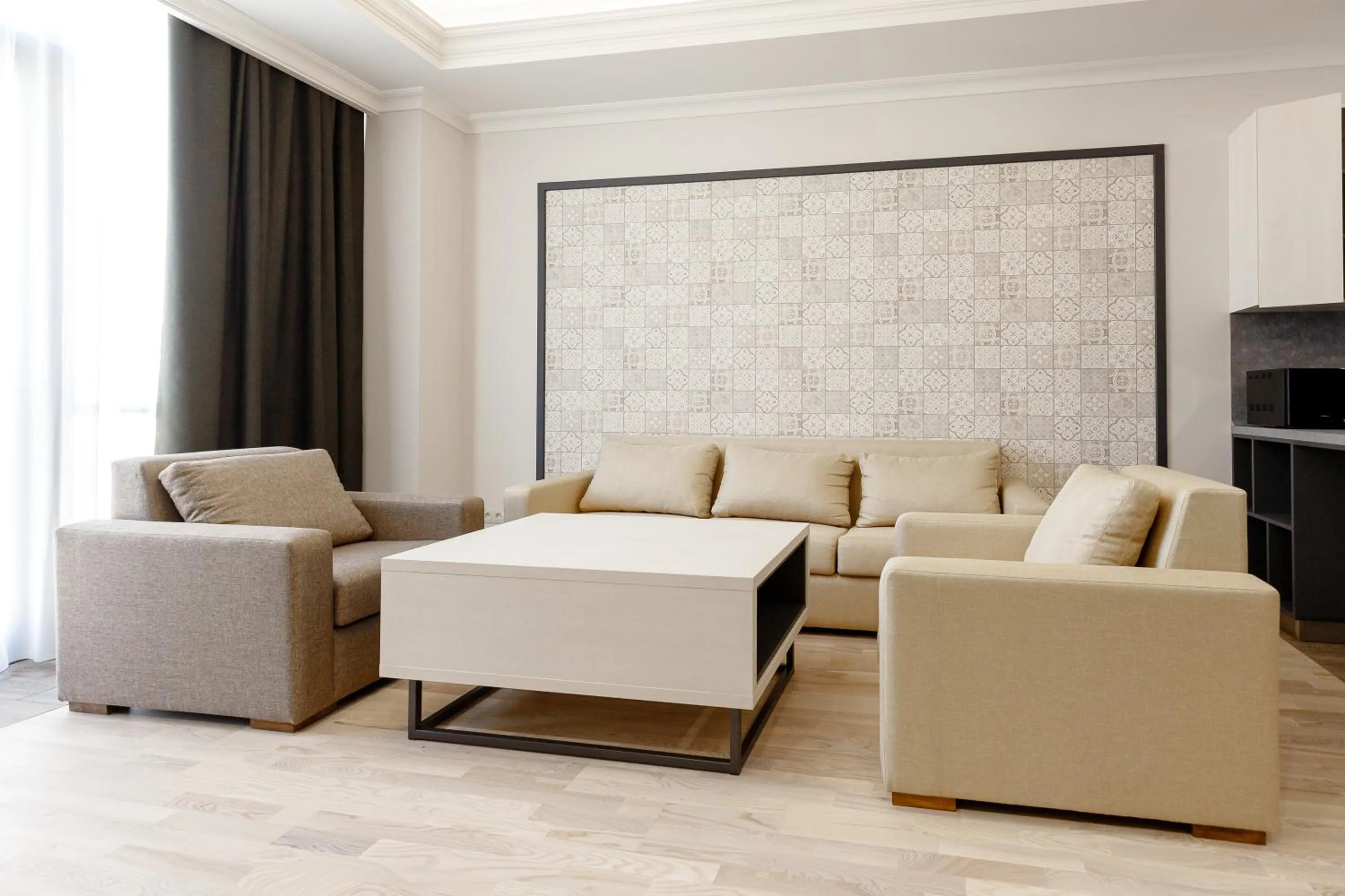 Living room in Hilltop North Avenue by Stellar Hotels, Yerevan