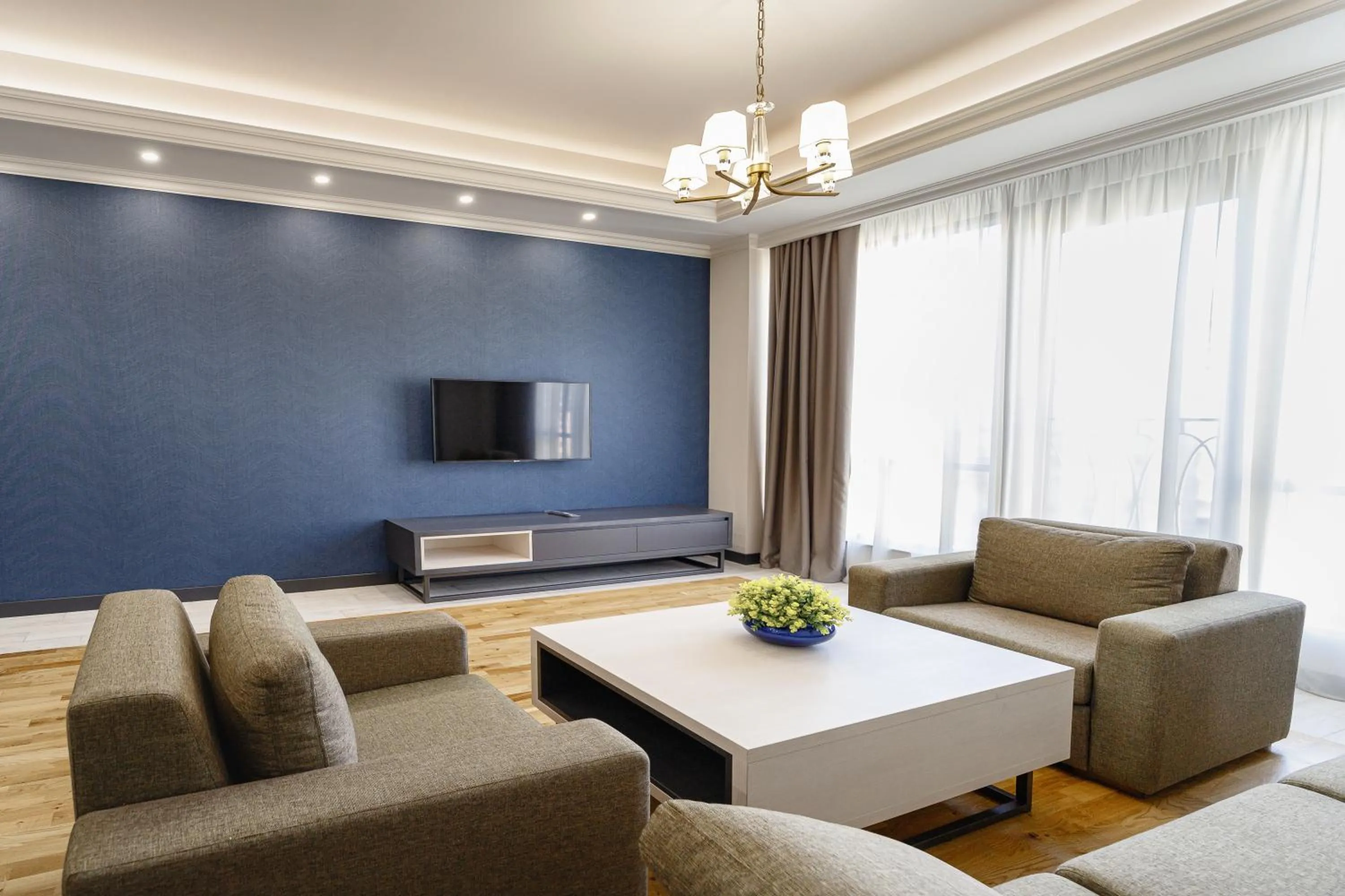 TV and multimedia in Hilltop North Avenue by Stellar Hotels, Yerevan