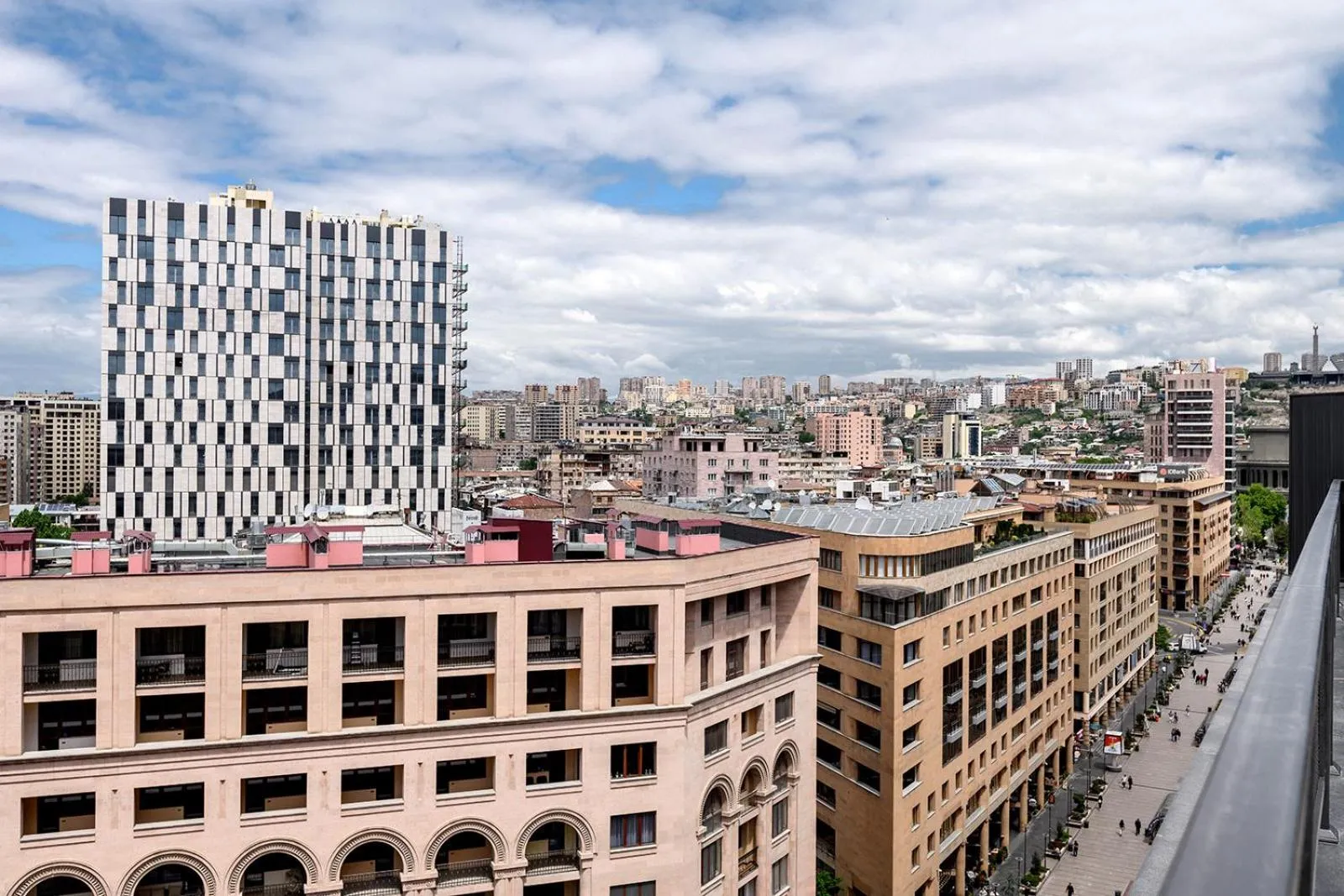 City view in Hilltop North Avenue by Stellar Hotels, Yerevan
