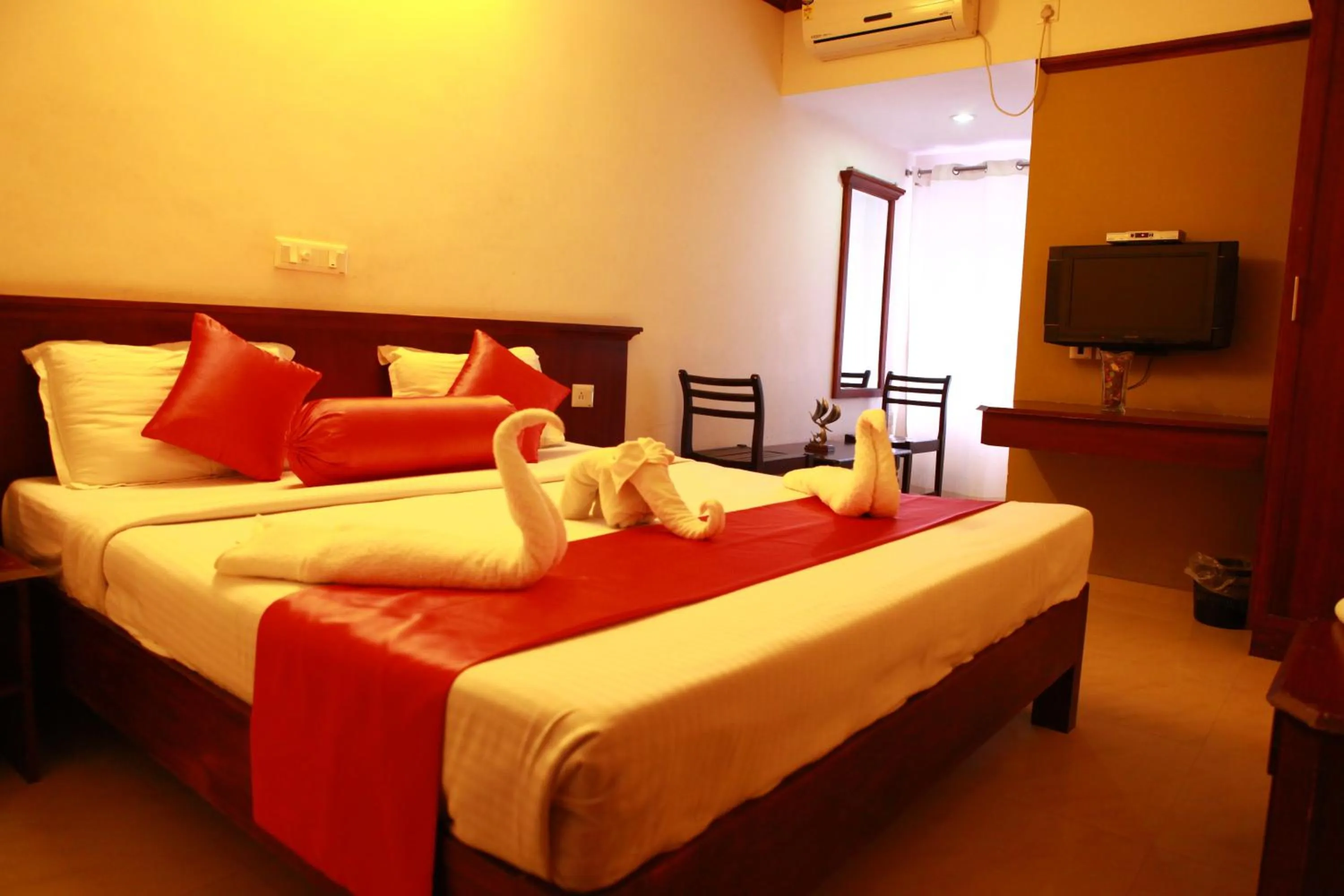 Bedroom in Sayoojyam Residency