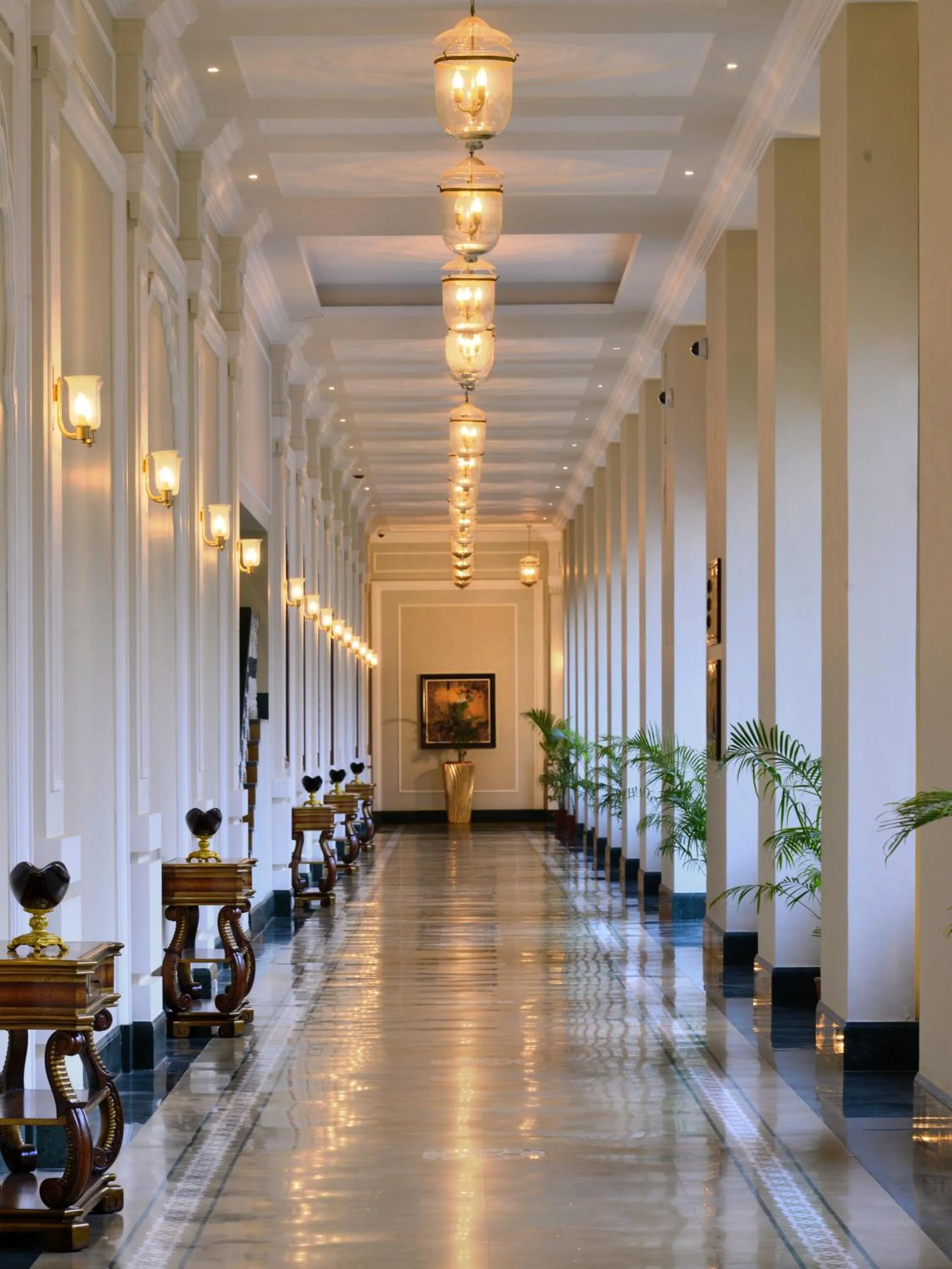 Lobby or reception in Indana Palace, Jodhpur