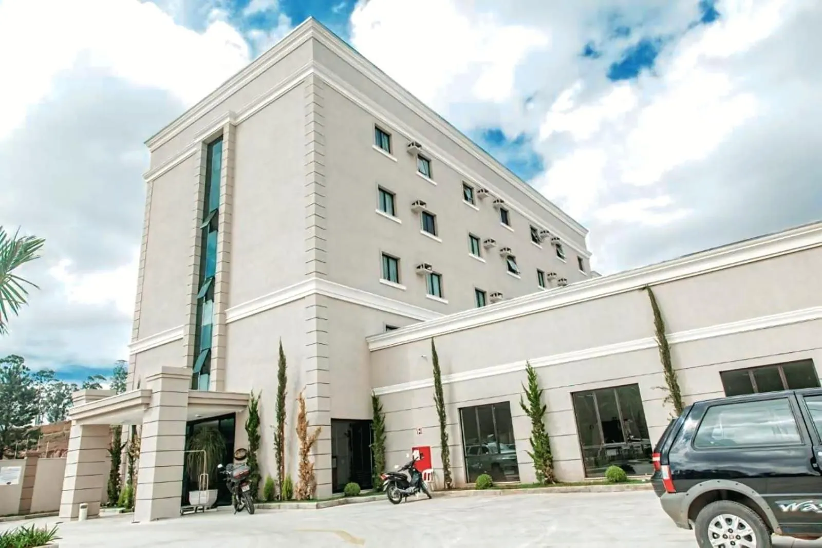 Property building in Class Hotel Pouso Alegre