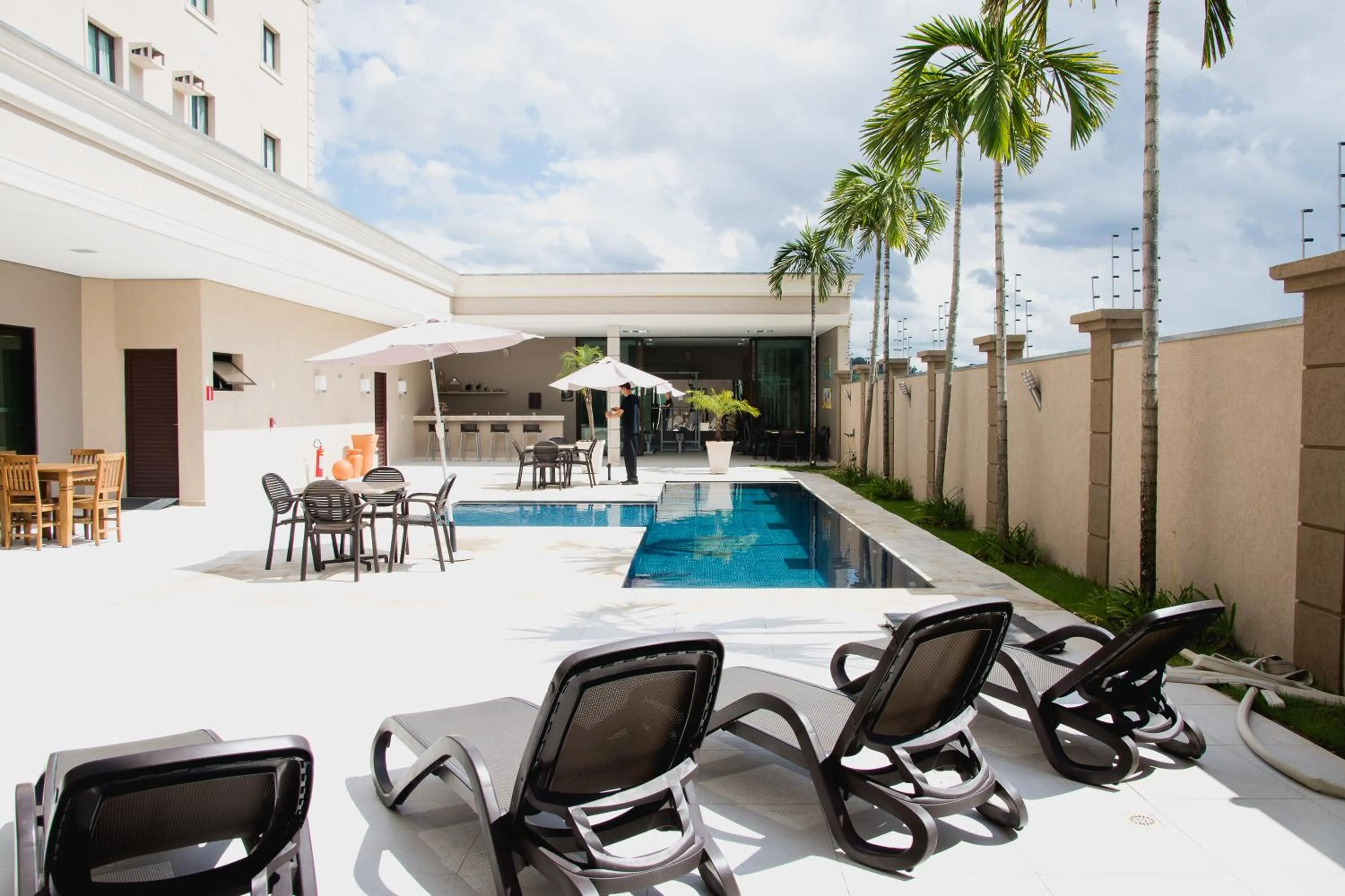 Swimming pool in Class Hotel Pouso Alegre