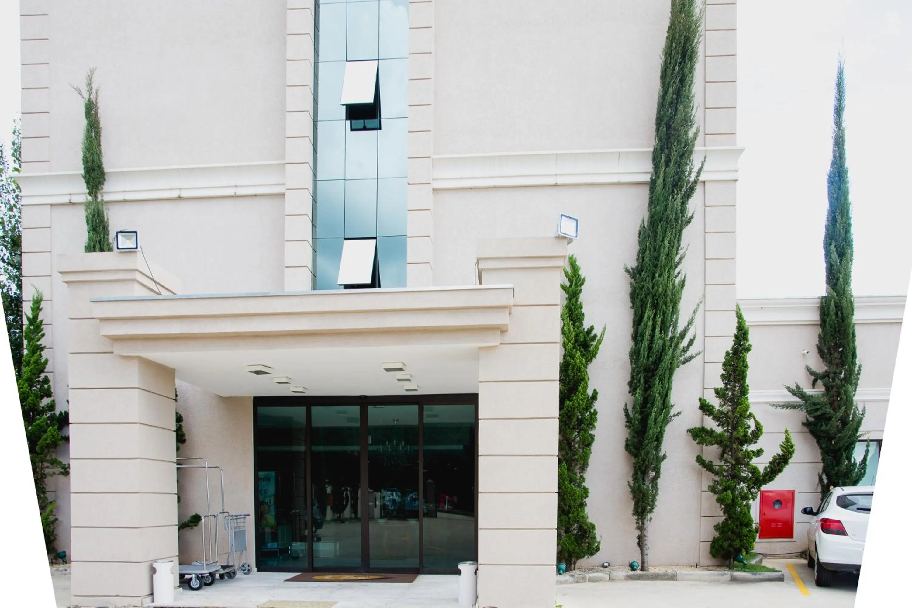 Facade/entrance in Class Hotel Pouso Alegre