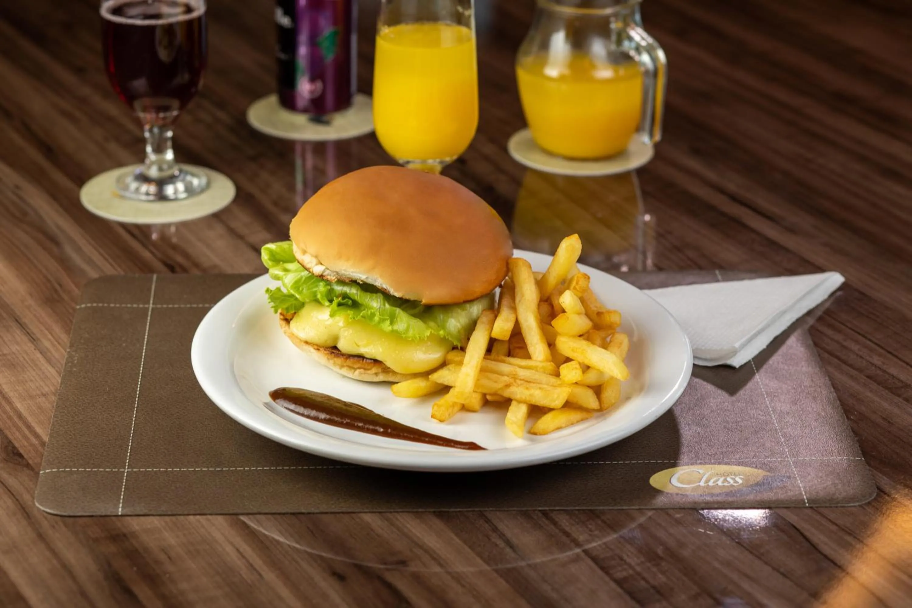 Food in Class Hotel Pouso Alegre