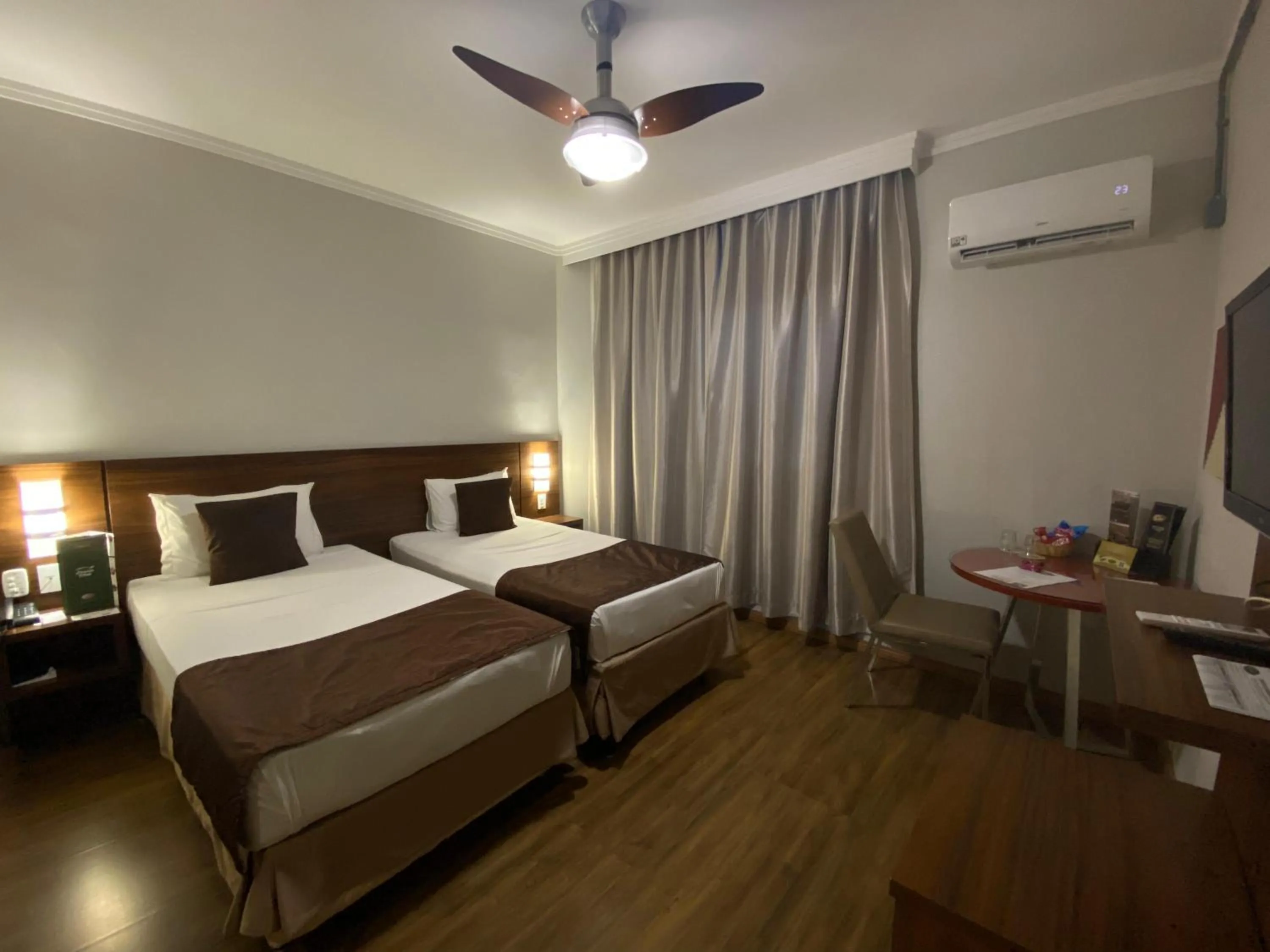 Bedroom, Bed in Class Hotel Pouso Alegre