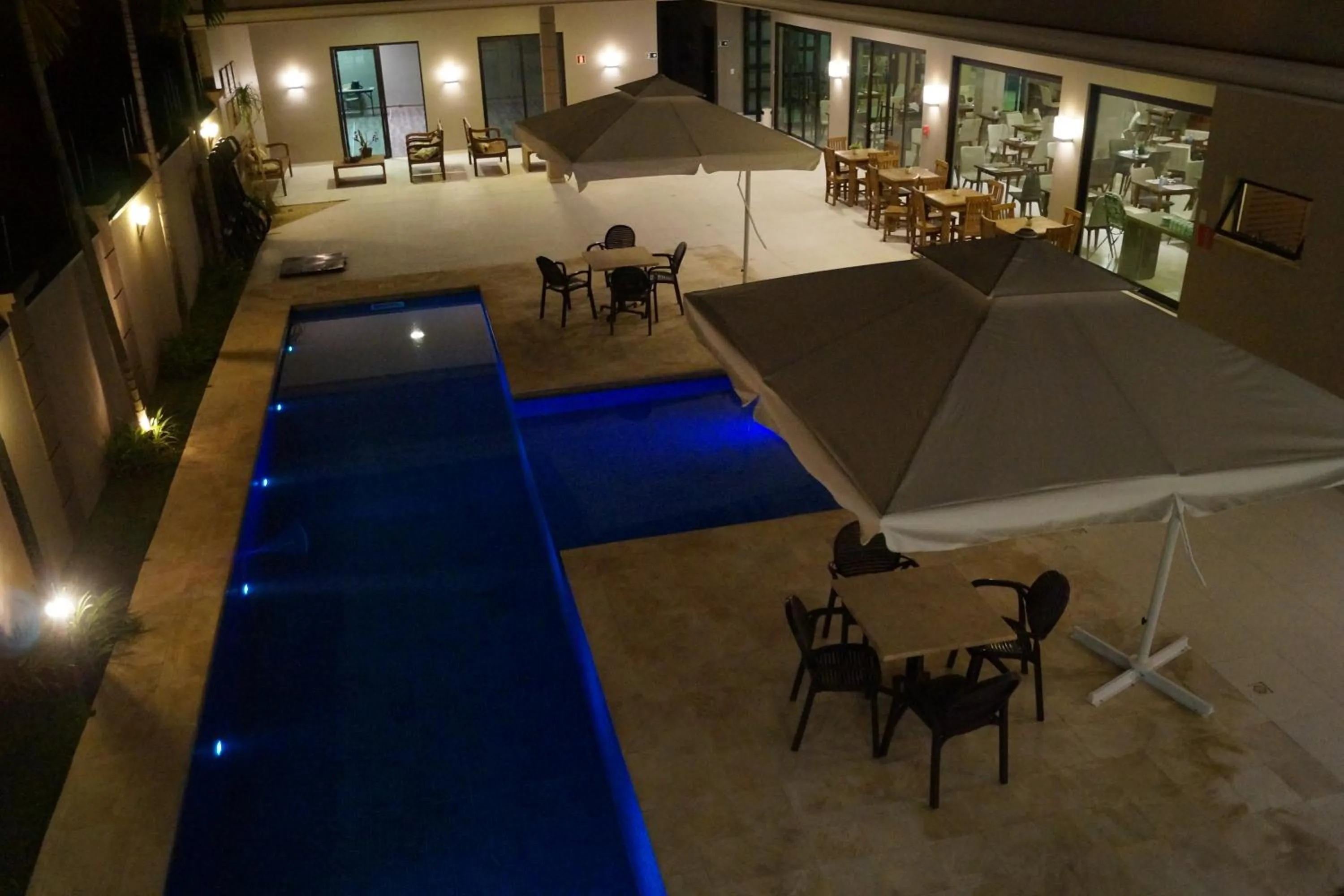 Swimming pool in Class Hotel Pouso Alegre