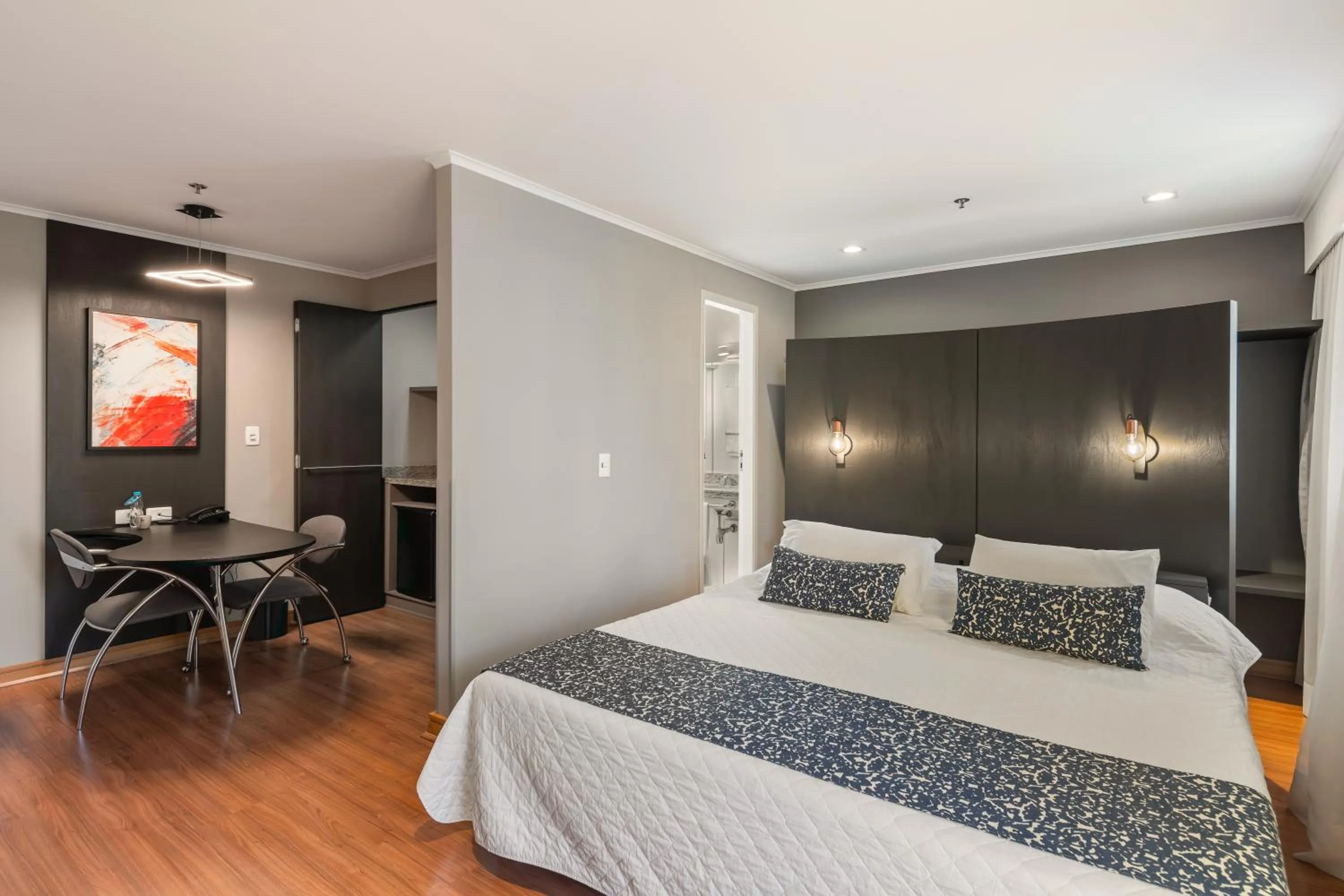 Bedroom, Bed in Slaviero São Paulo Ibirapuera