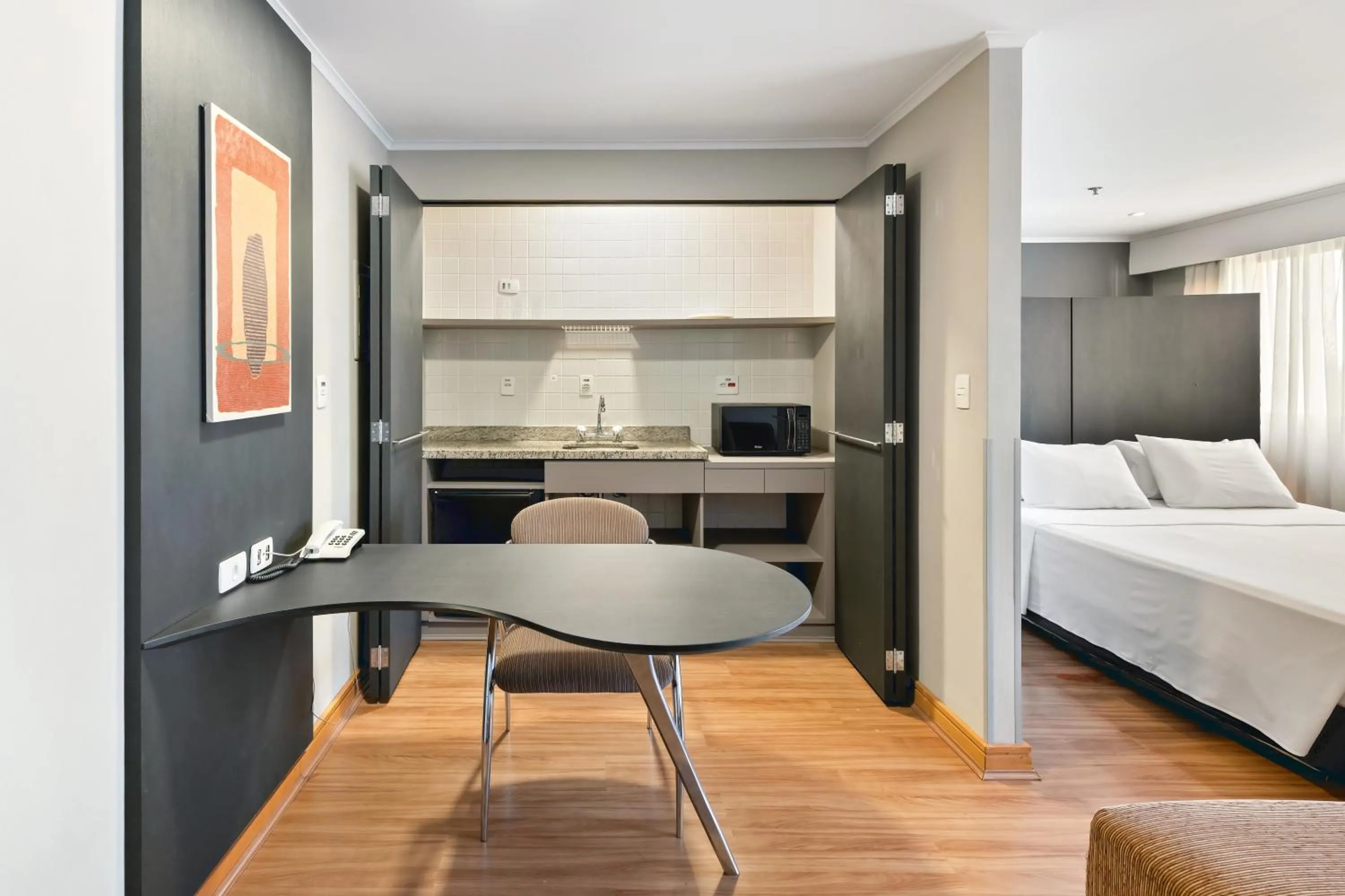 Bedroom, Bed in Slaviero São Paulo Ibirapuera