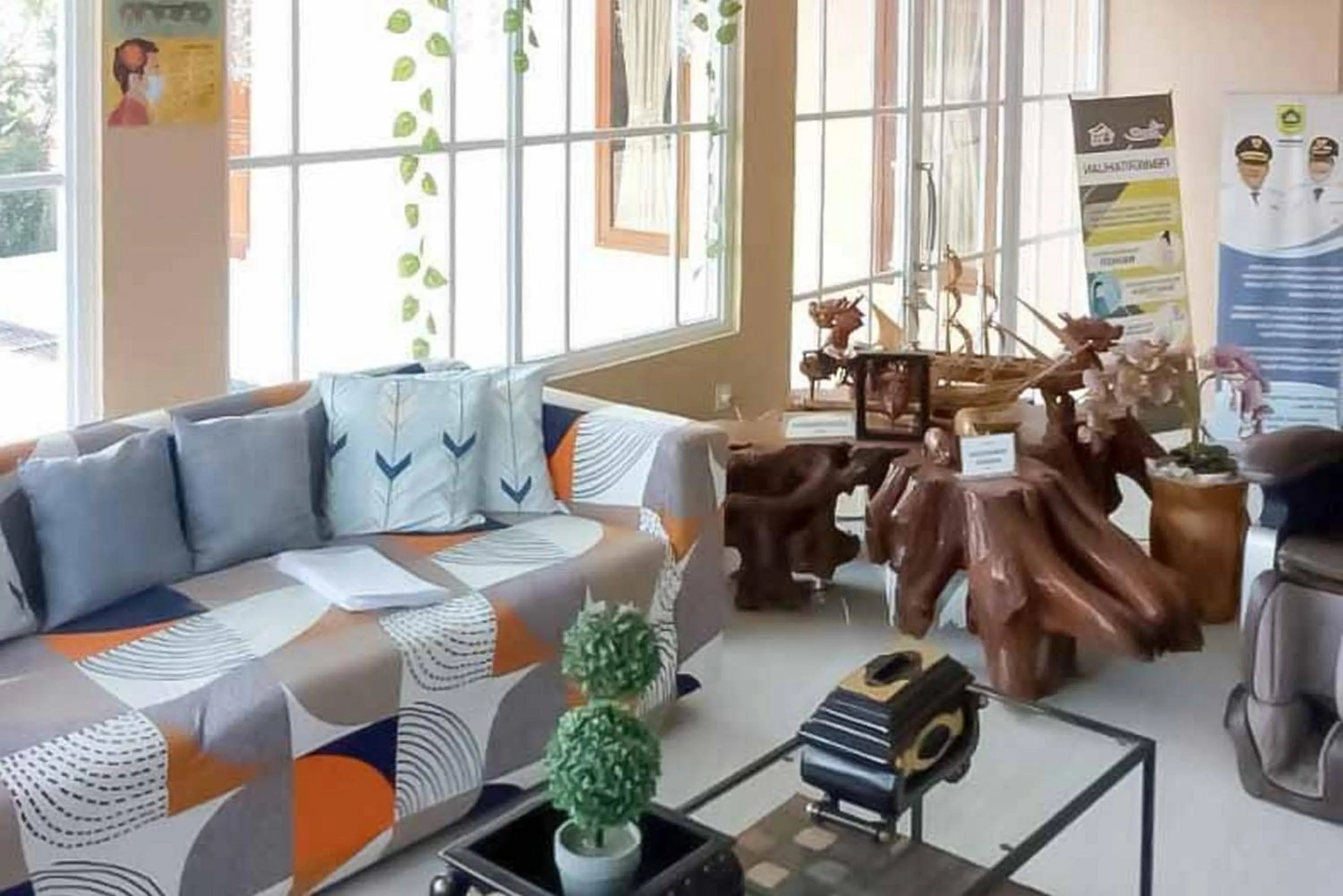 Lobby or reception in Kampung Abdi Resort Syariah Mitra RedDoorz