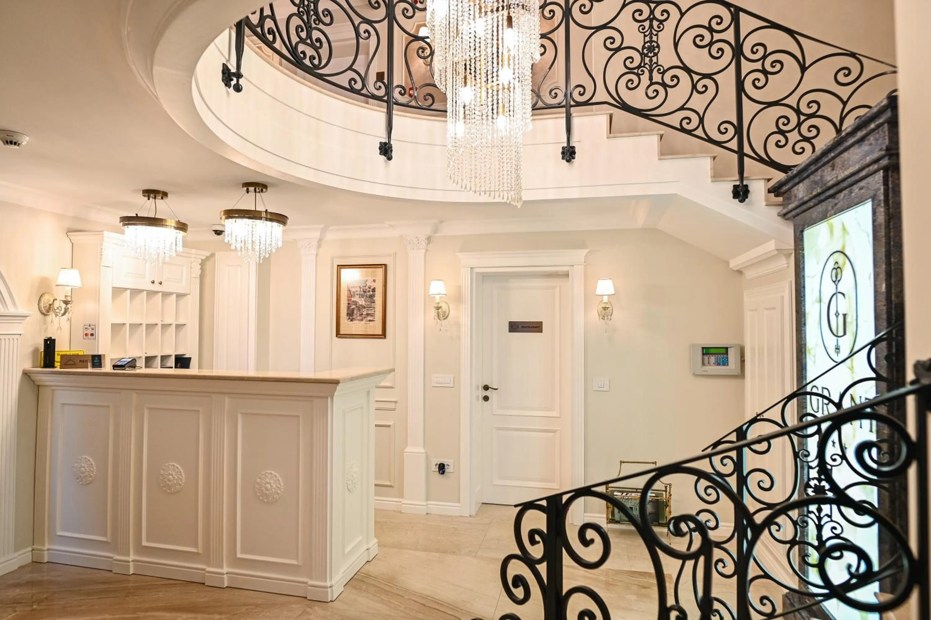 Property logo or sign in Grant Boutique Hotel