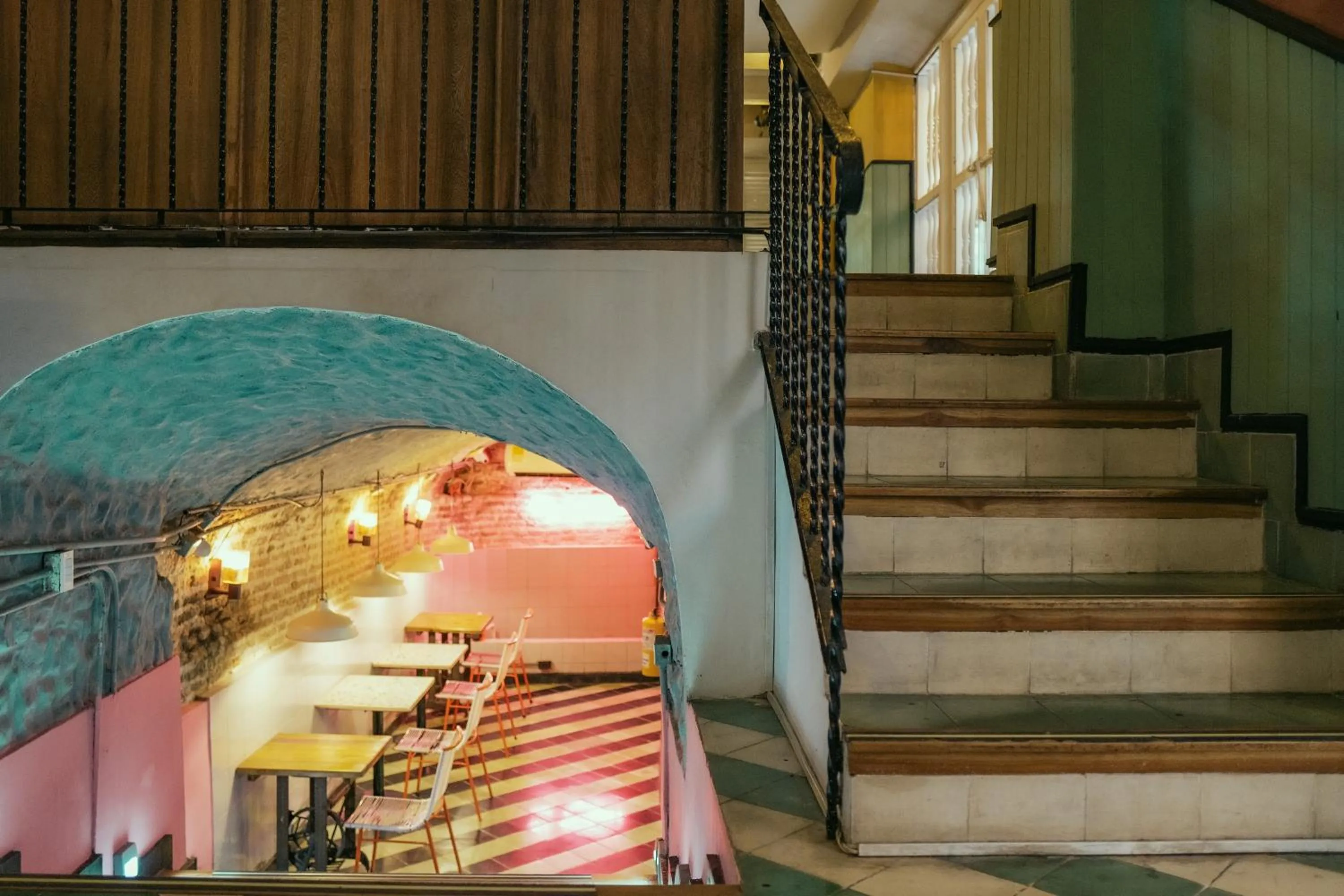 Seating area in CASA MOVIDA HOSTEL