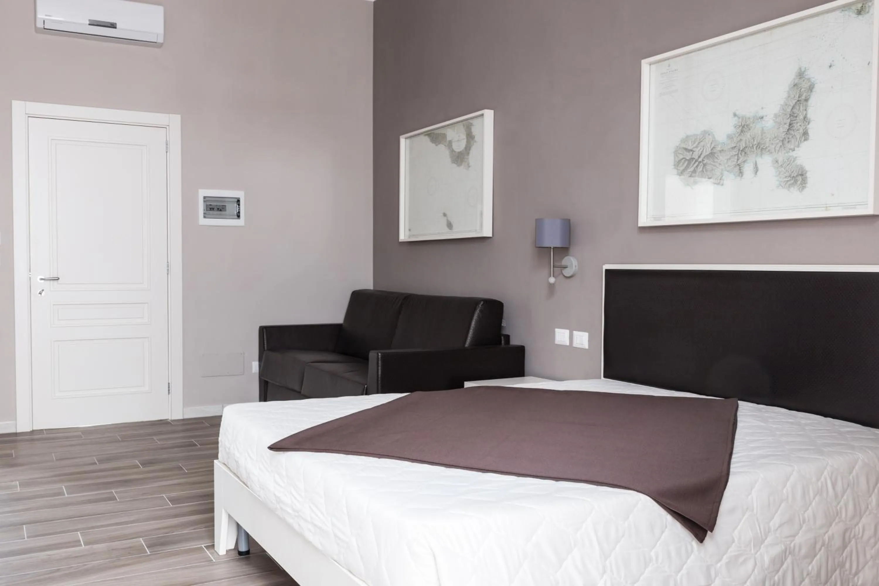 Bed in Faro Bianco Gallipoli Dependance