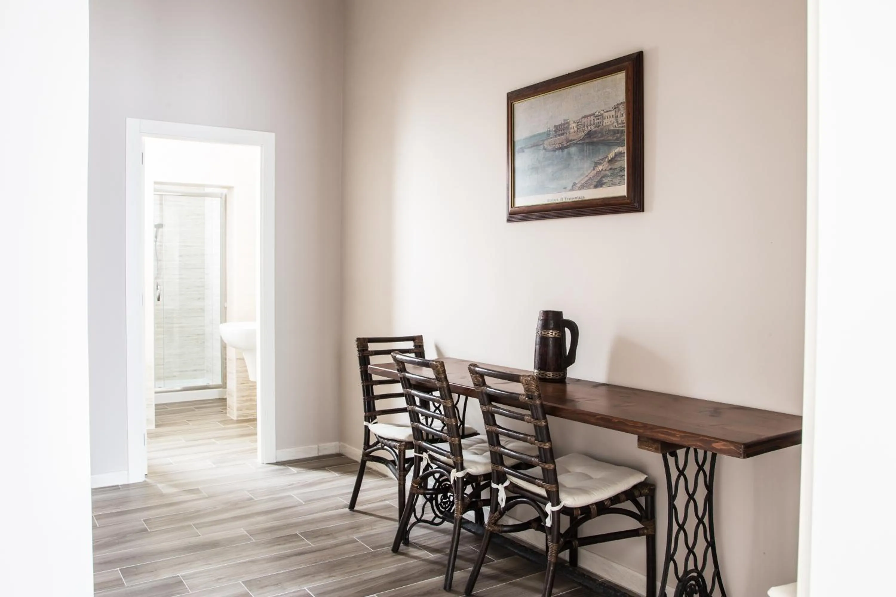 Dining area in Faro Bianco Gallipoli Dependance