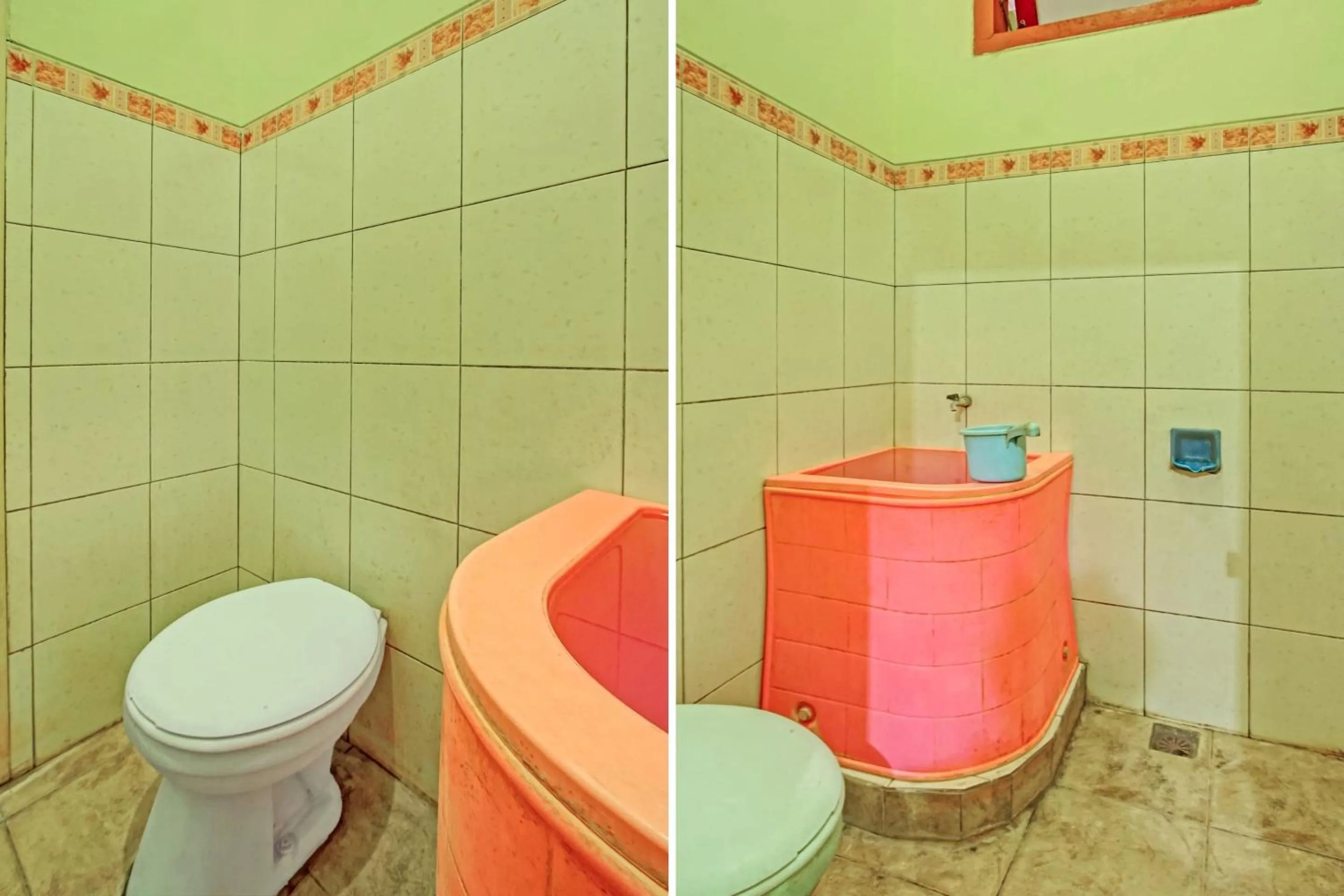 Bathroom in Hotel O Villa Papada