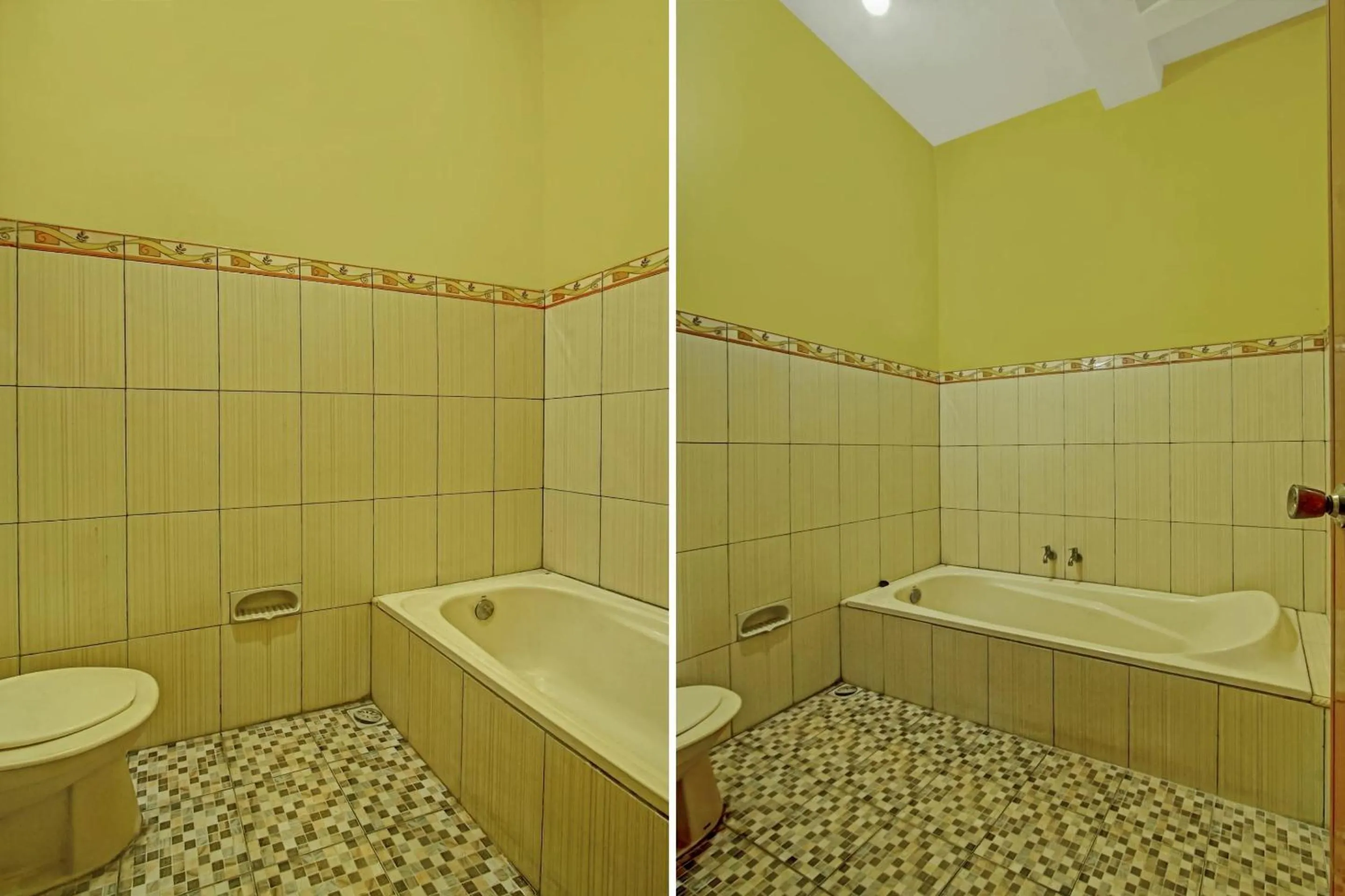 Bathroom in Hotel O Villa Papada